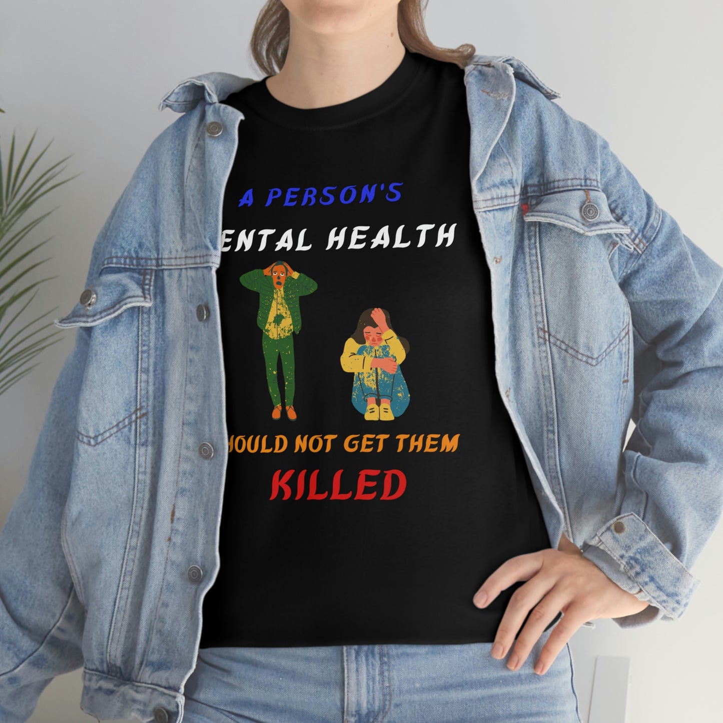 Mental Health Unisex Heavy Cotton Tee