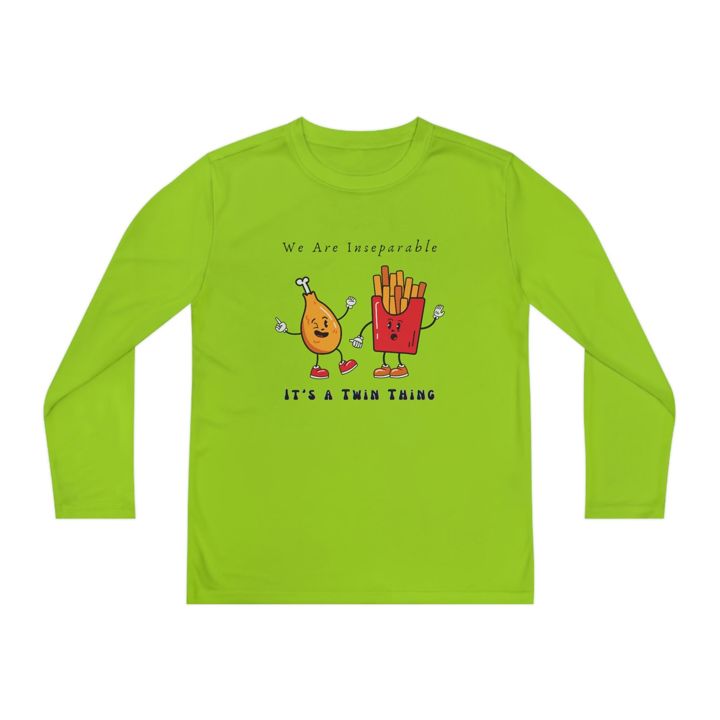 Twin, Youth Long Sleeve Competitor Tee