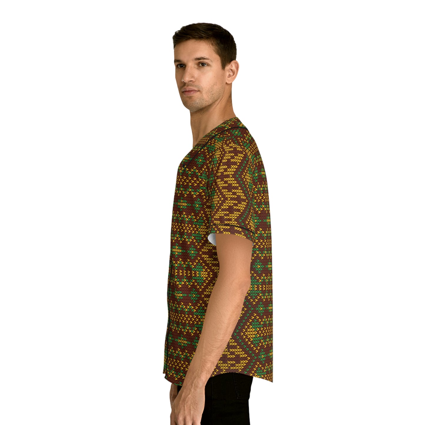 Exotic Print Baseball Jersey