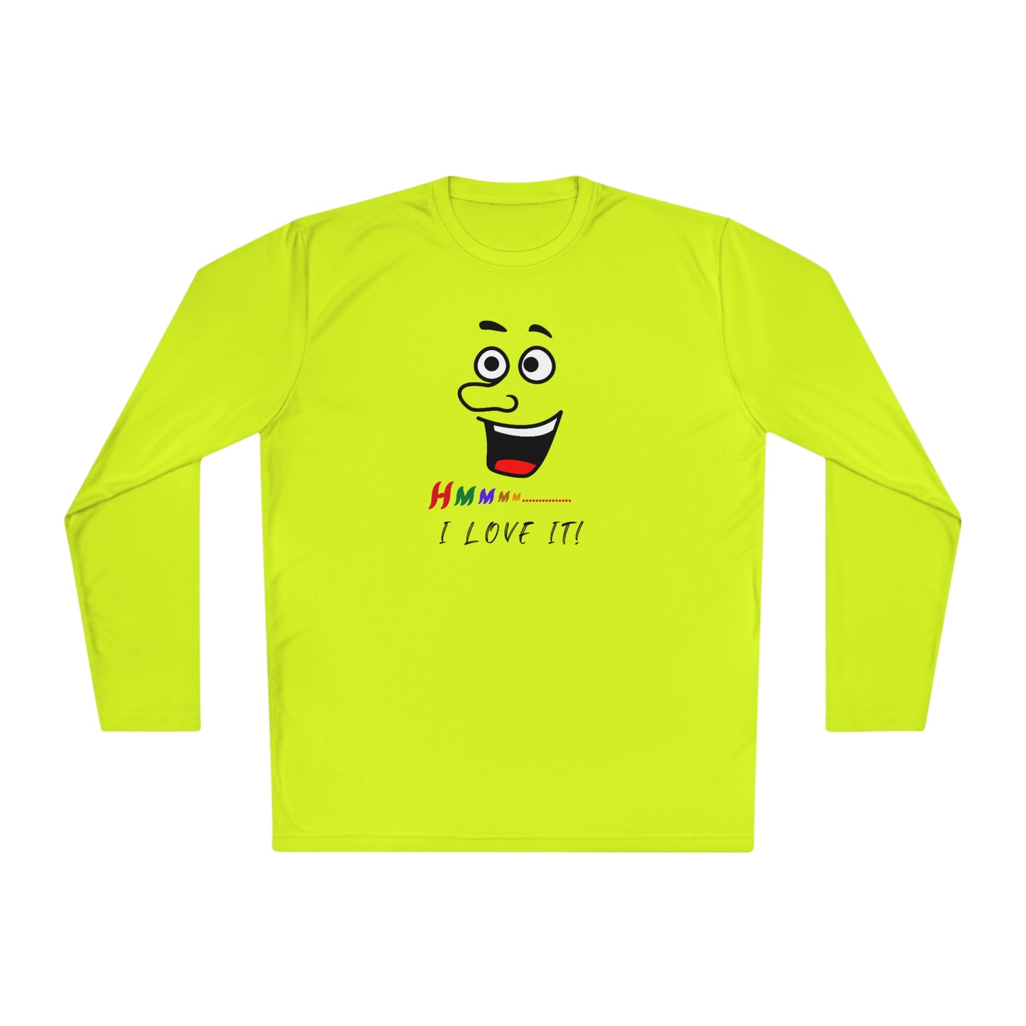 Hmmm, Unisex Lightweight Long Sleeve Tee