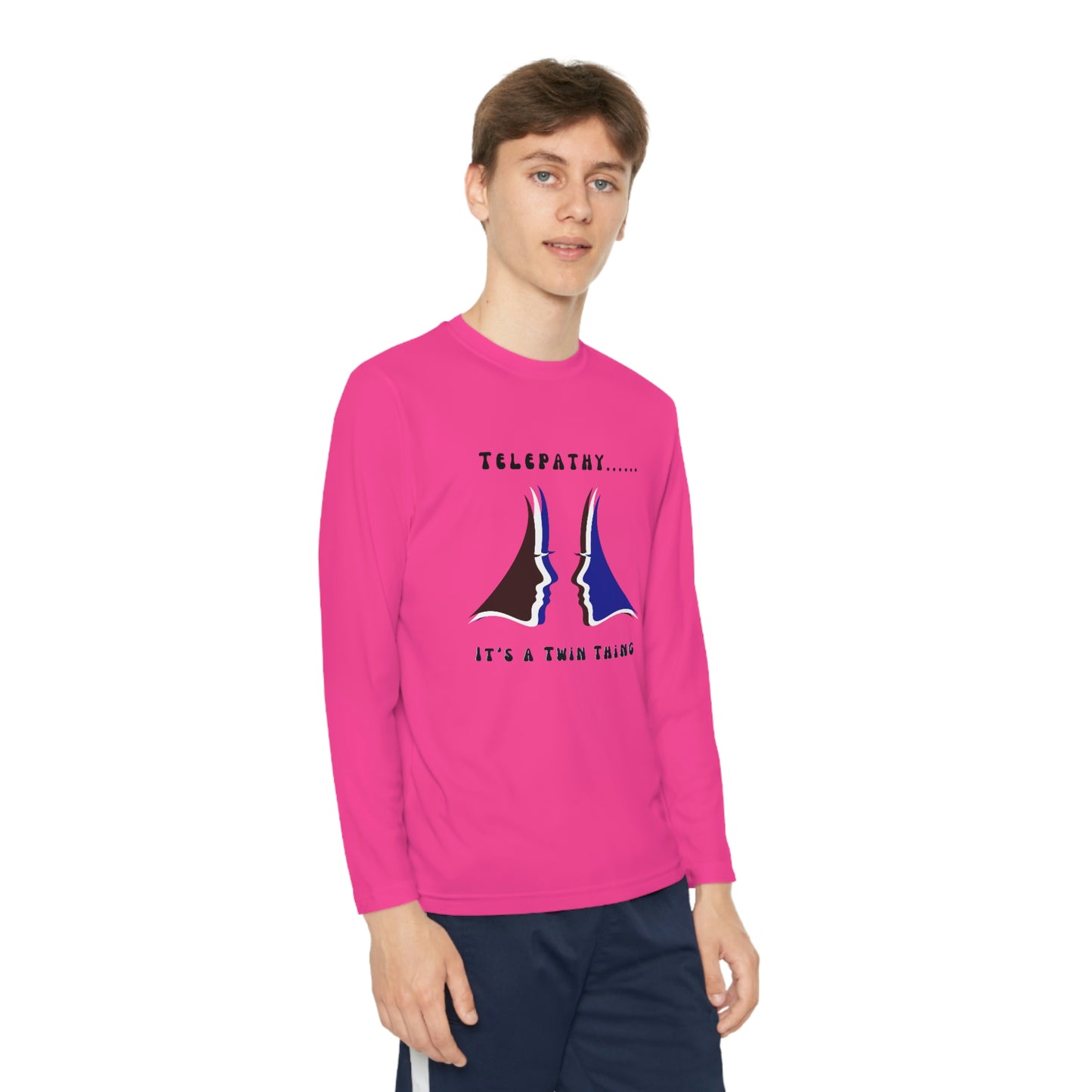 Twin, Youth Long Sleeve Competitor Tee