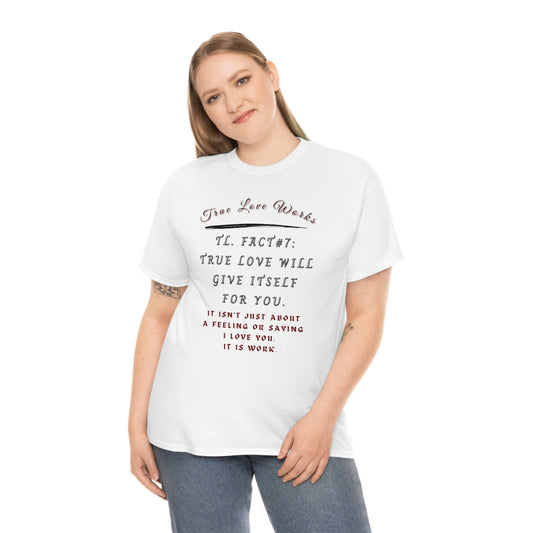 True Love, Unisex Heavy Cotton Tee