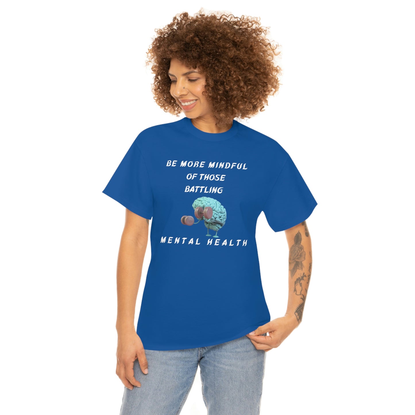 Mental Health Unisex Heavy Cotton Tee