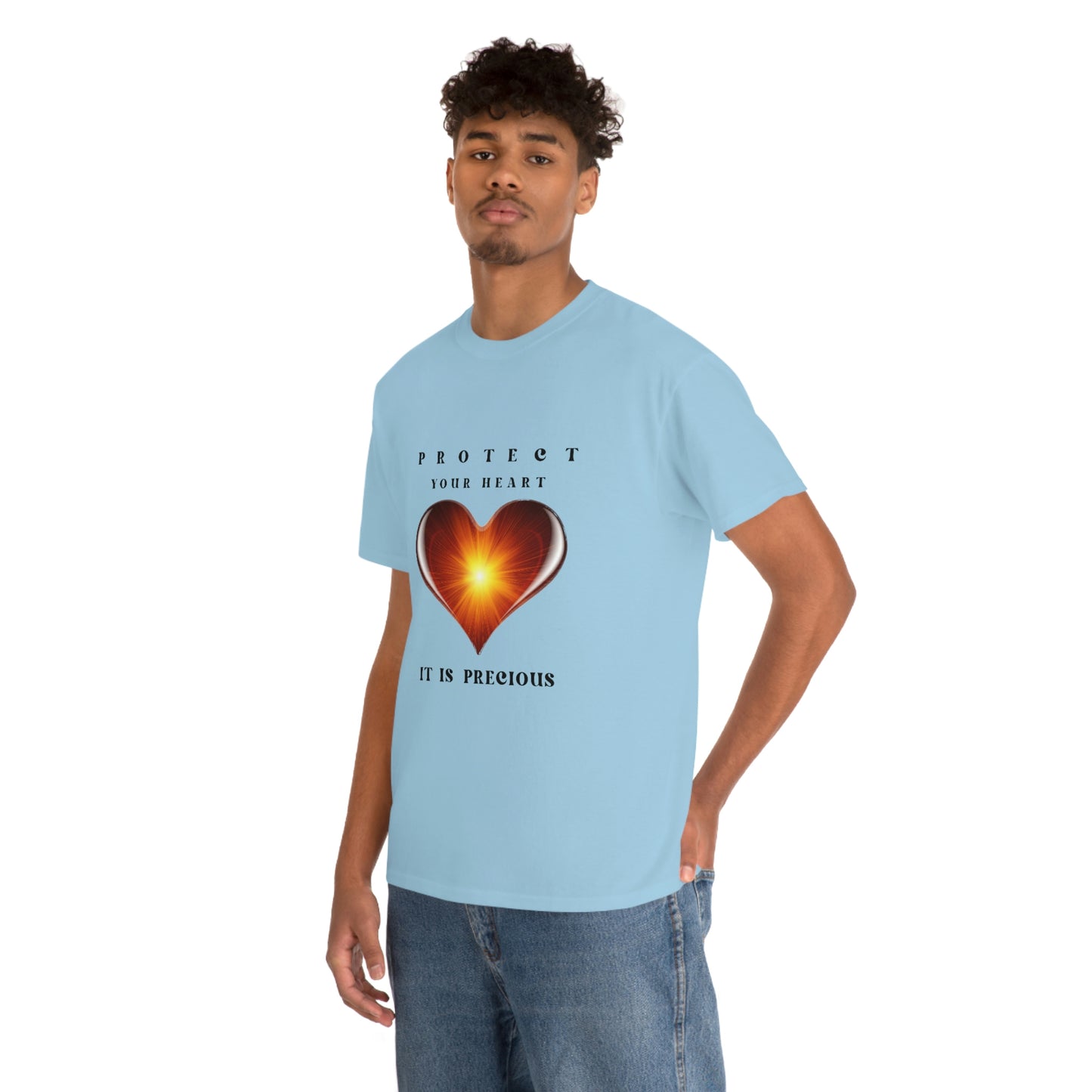 Protect Your Heart Unisex Heavy Cotton Tee