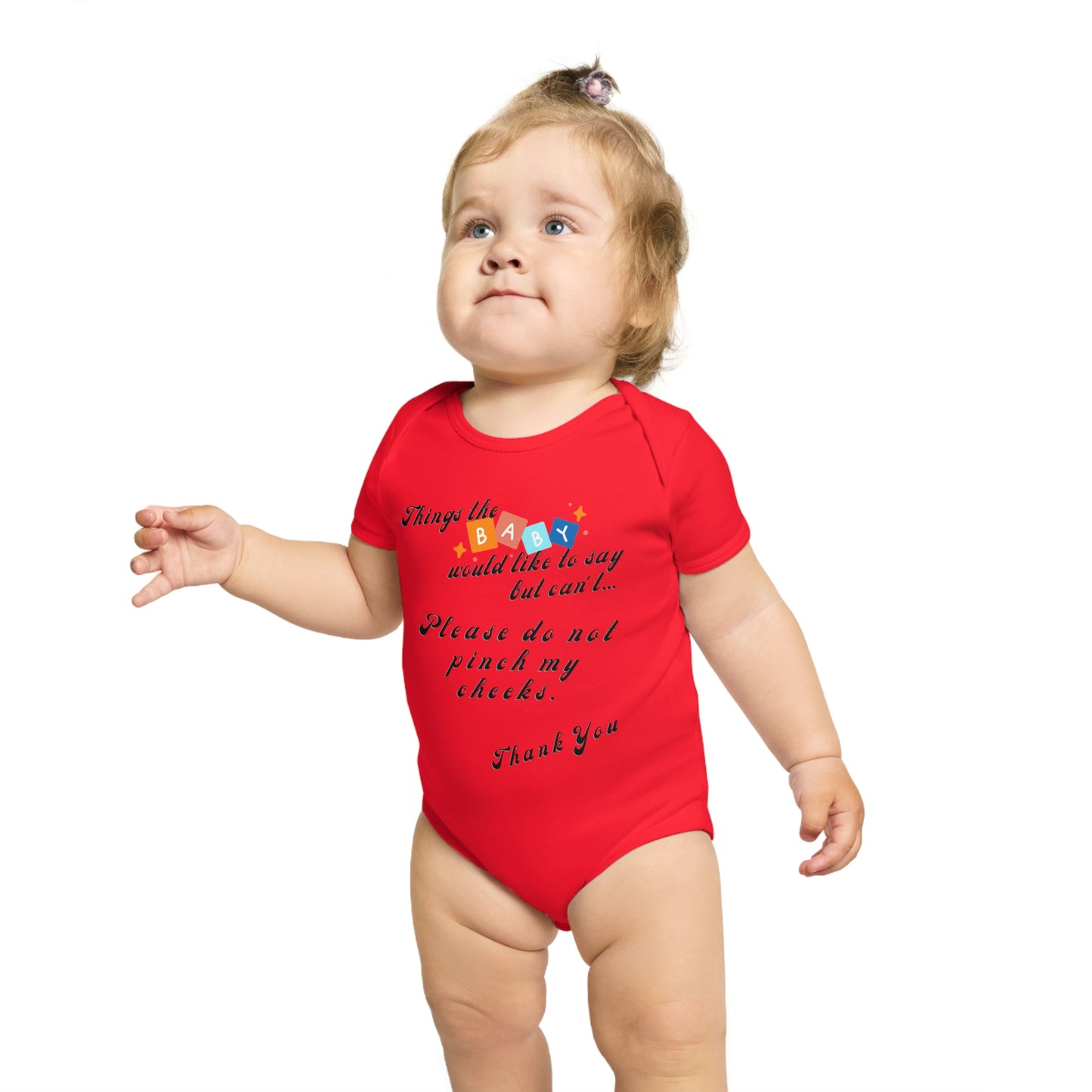 Baby Talk, Short Sleeve Baby Bodysuit