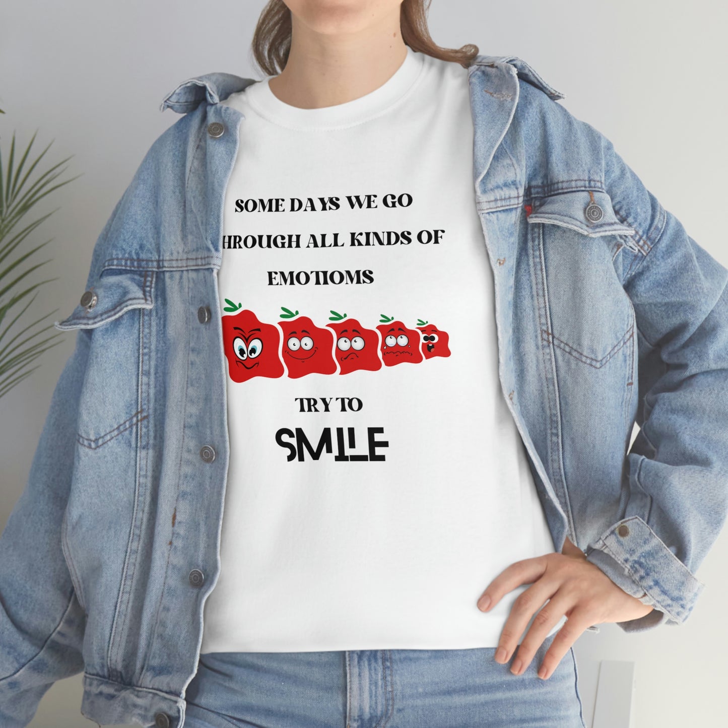 Smile Unisex Heavy Cotton Tee