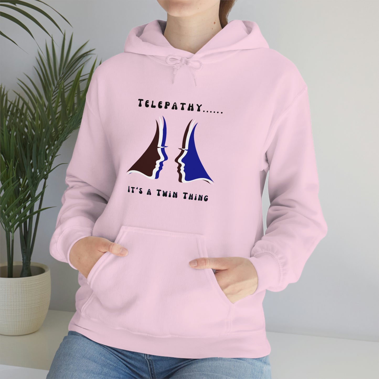 Twin, Unisex Heavy Blend™ Hooded Sweatshirt