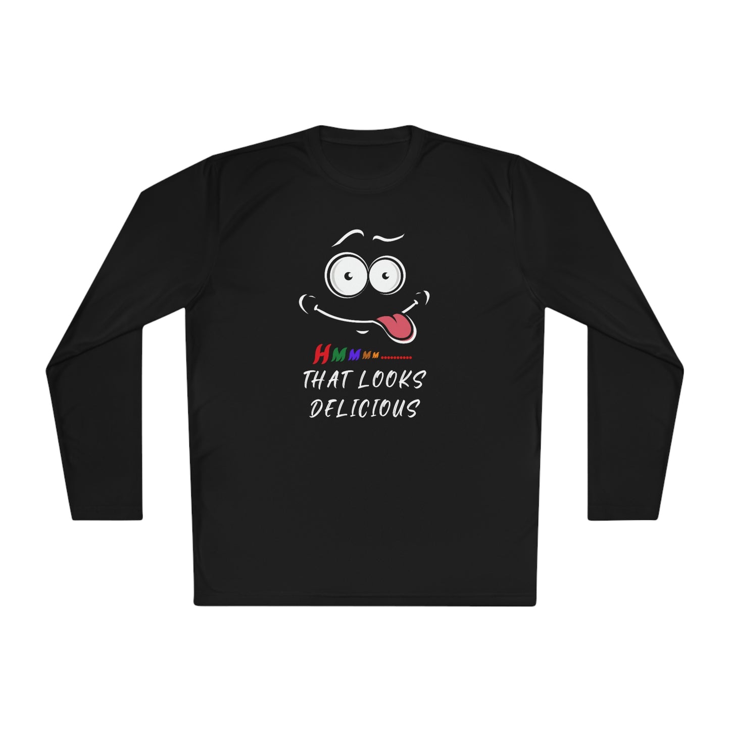 Hmmm, Unisex Lightweight Long Sleeve Tee