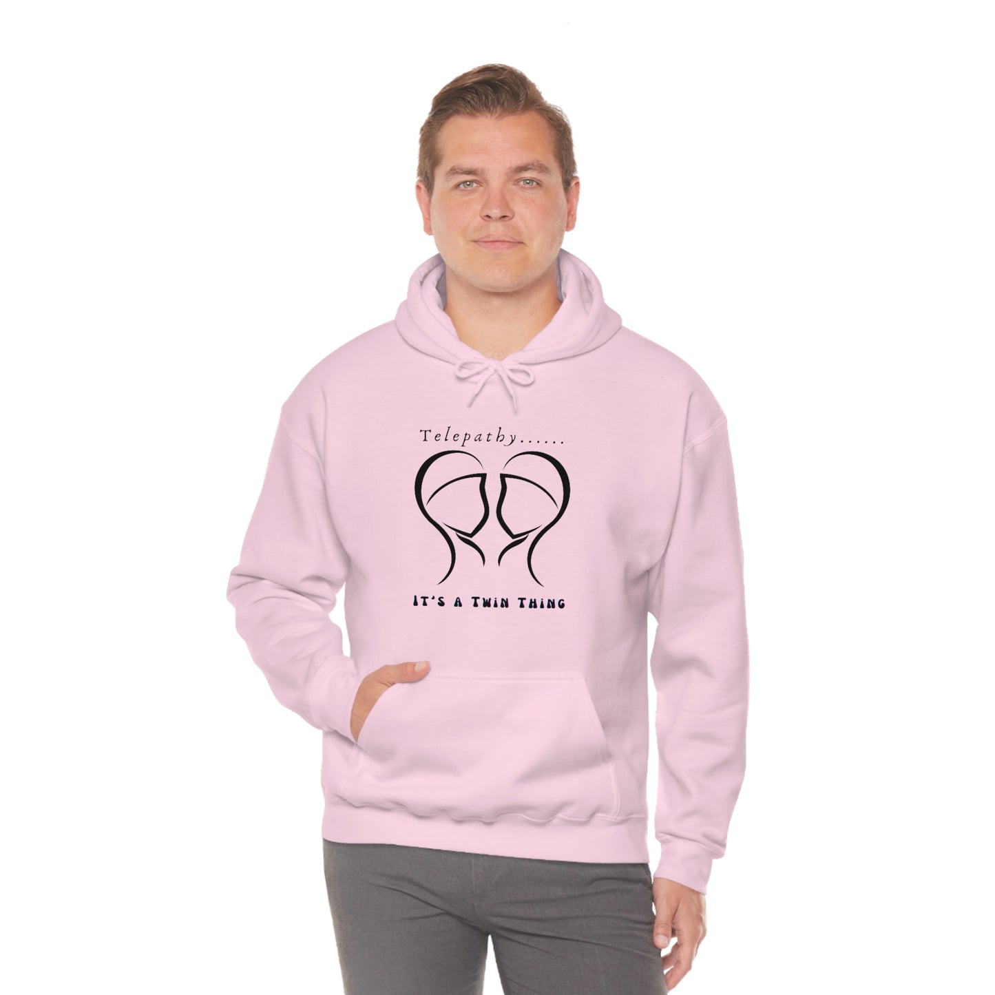 Twin, Unisex Heavy Blend™ Hooded Sweatshirt