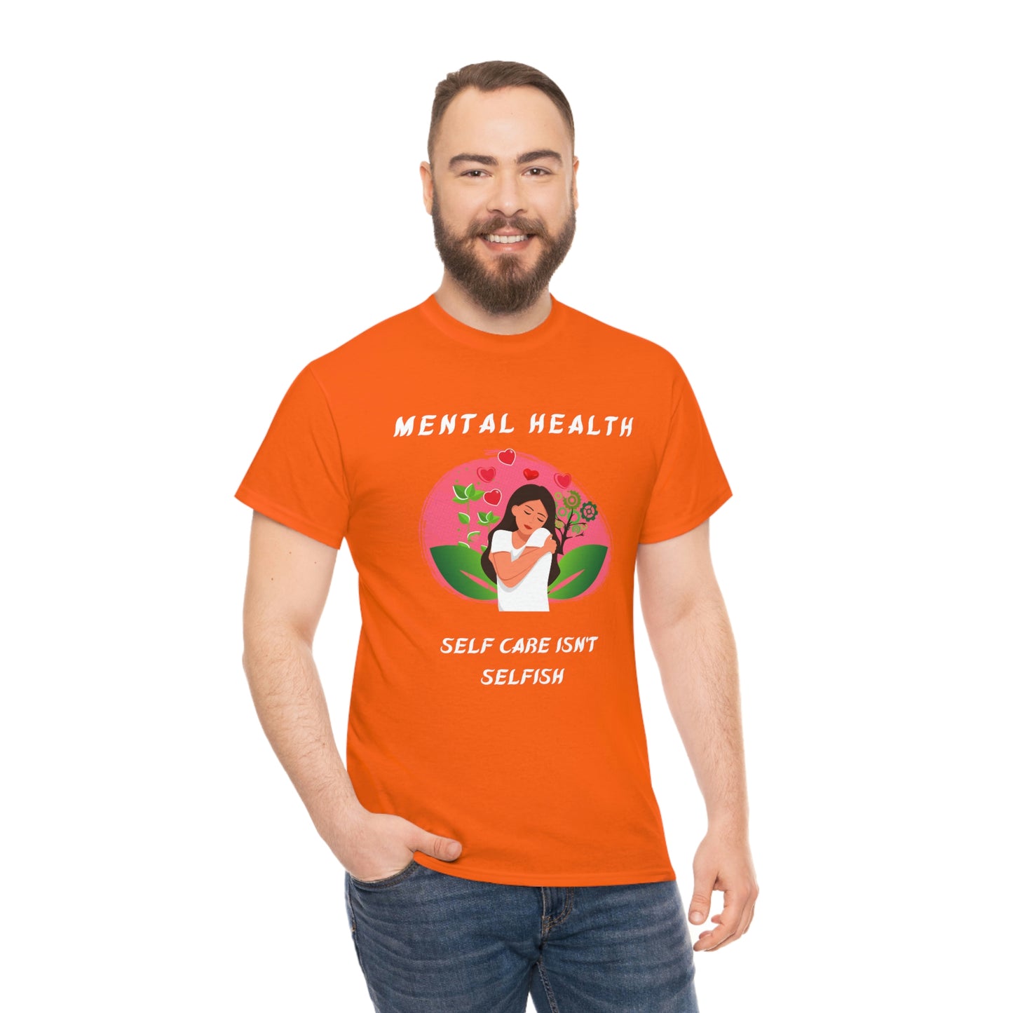 Mental Health Unisex Heavy Cotton Tee