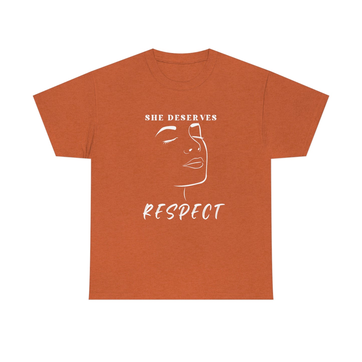 Respect Unisex Heavy Cotton Tee