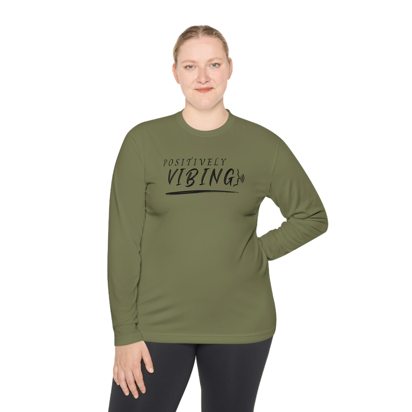 Vibe, Unisex Lightweight Long Sleeve Tee