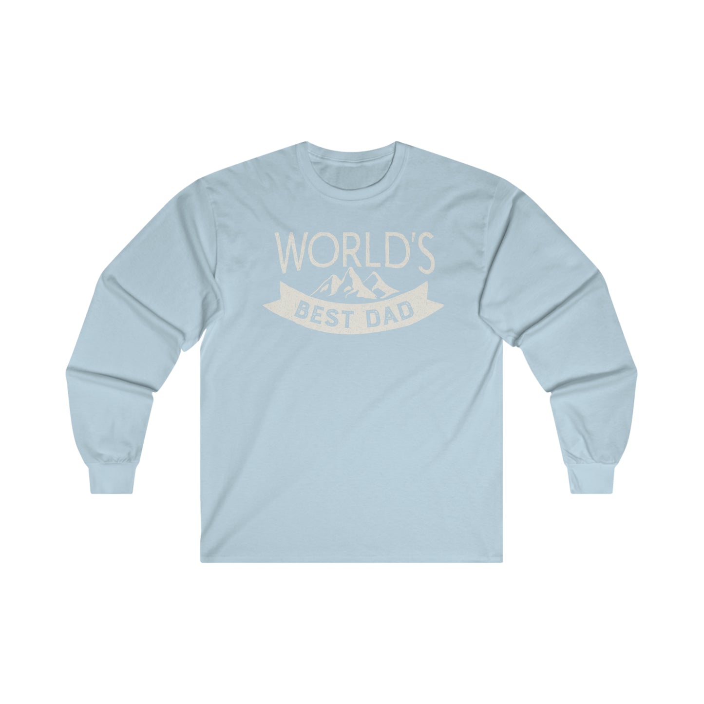 Exotic Print Fathers Day Ultra Cotton Long Sleeve Tee