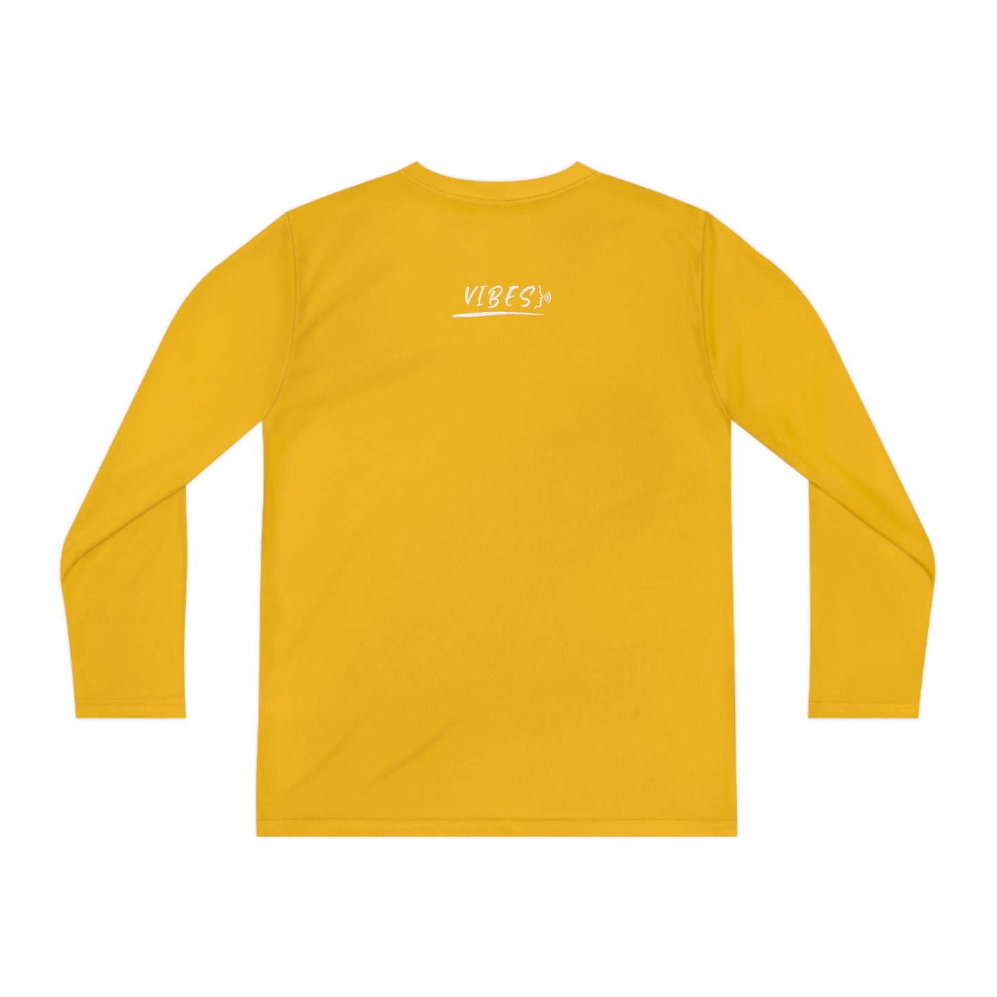 Vibes, Youth Long Sleeve Competitor Tee