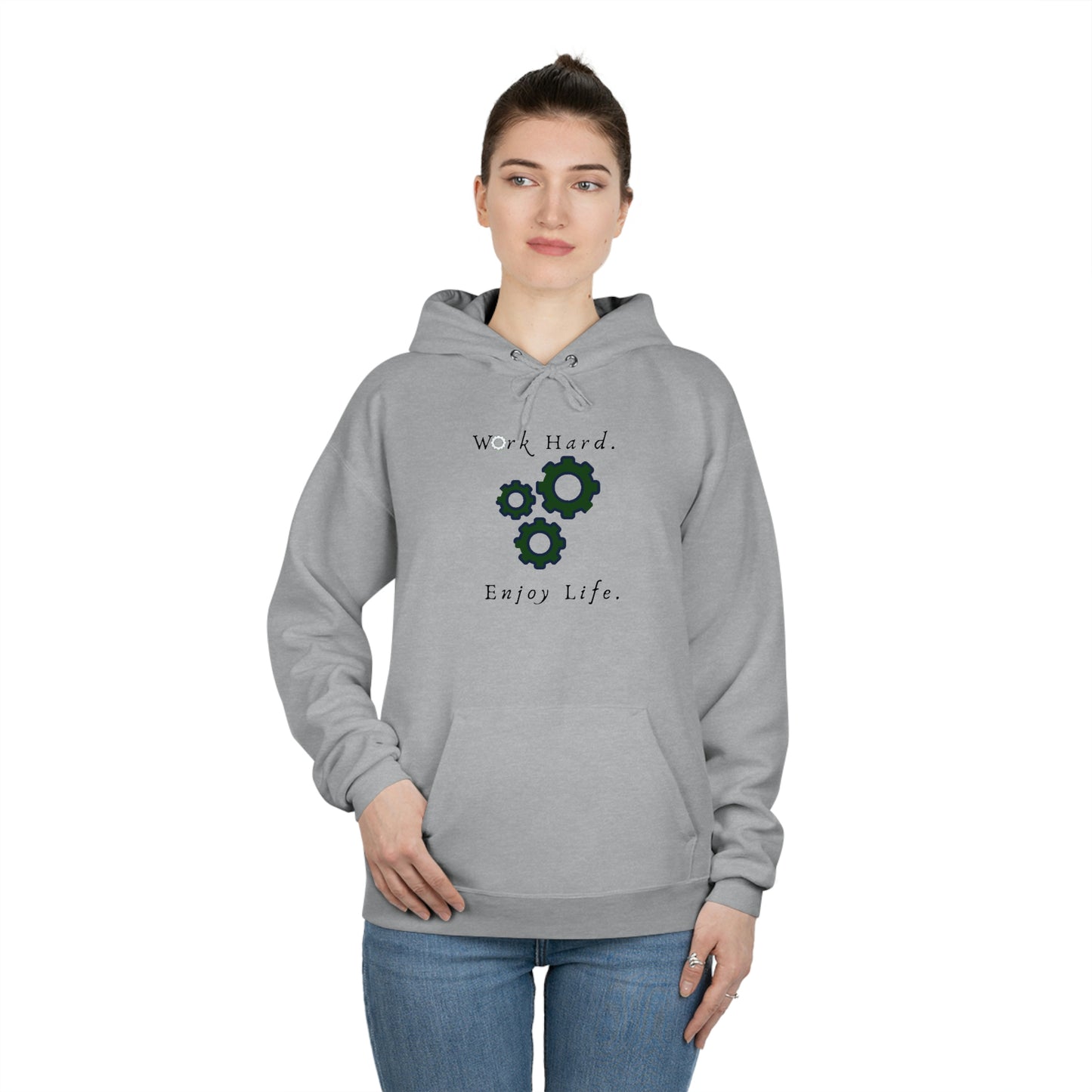 Make It Happen, Unisex EcoSmart® Pullover Hoodie Sweatshirt