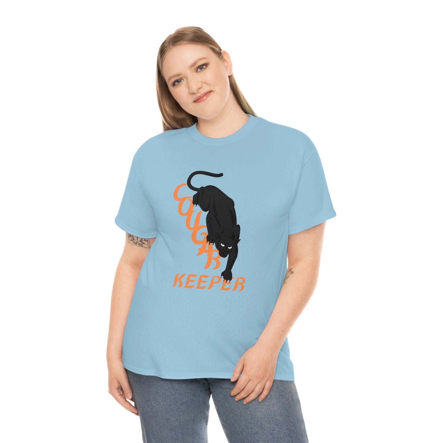 Cougar Unisex Heavy Cotton Tee