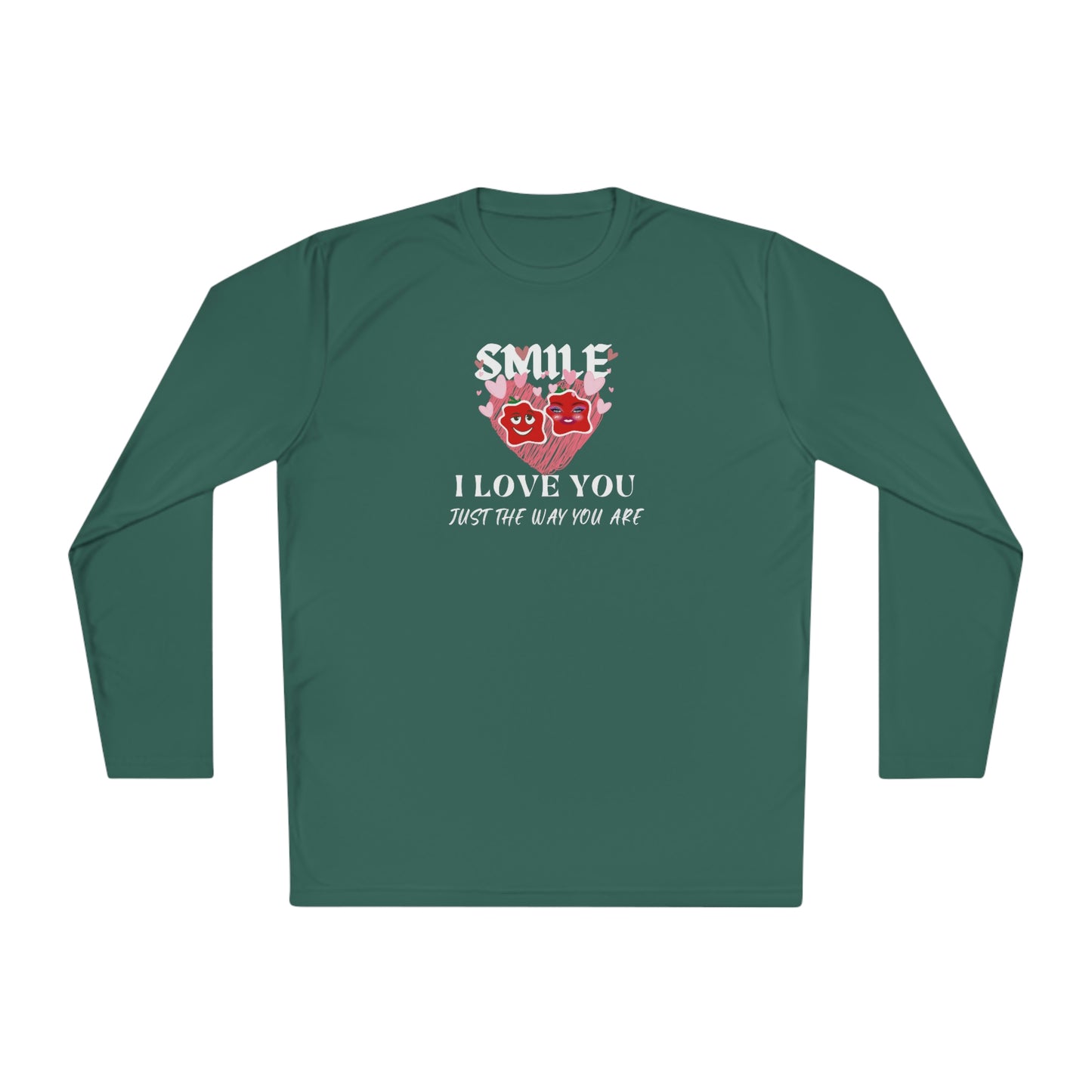 Smile Unisex Lightweight Long Sleeve Tee