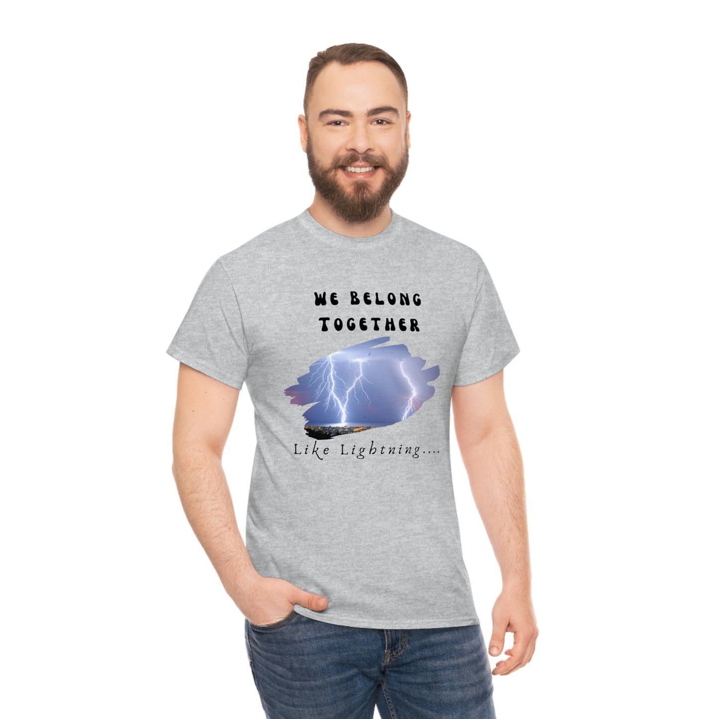 Stronger Together, Love, Unisex Heavy Cotton Tee