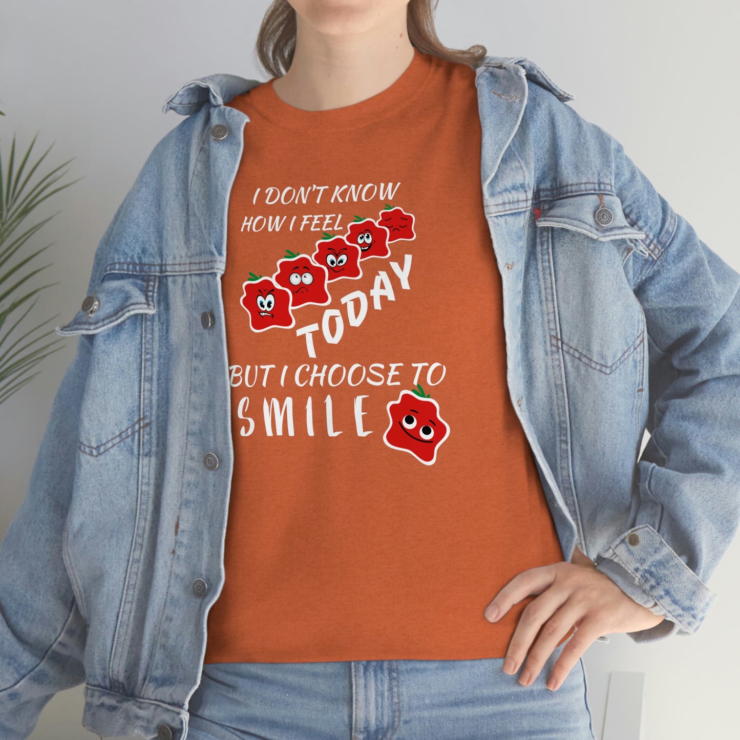 Smile Unisex Heavy Cotton Tee