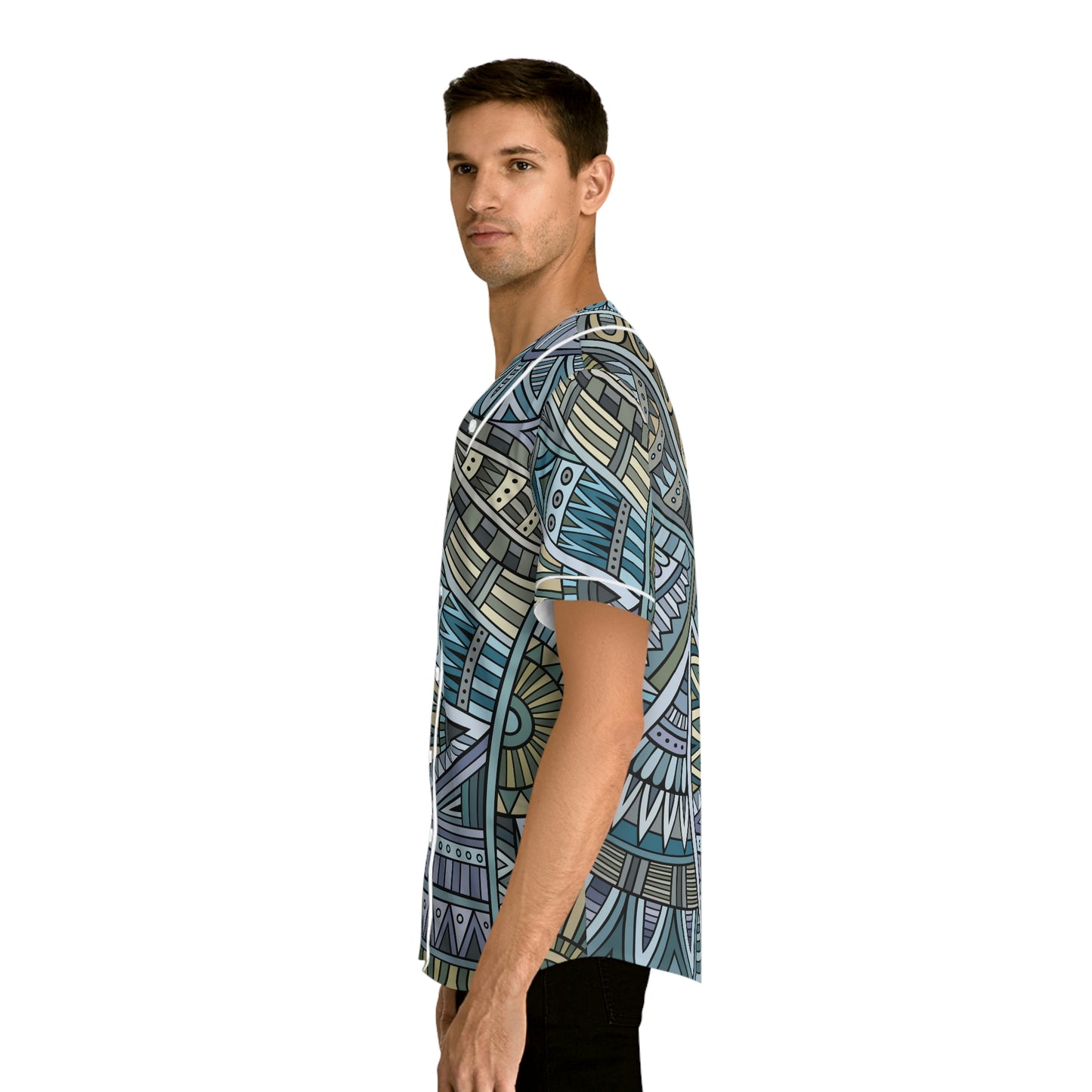 Exotic Print Baseball Jersey