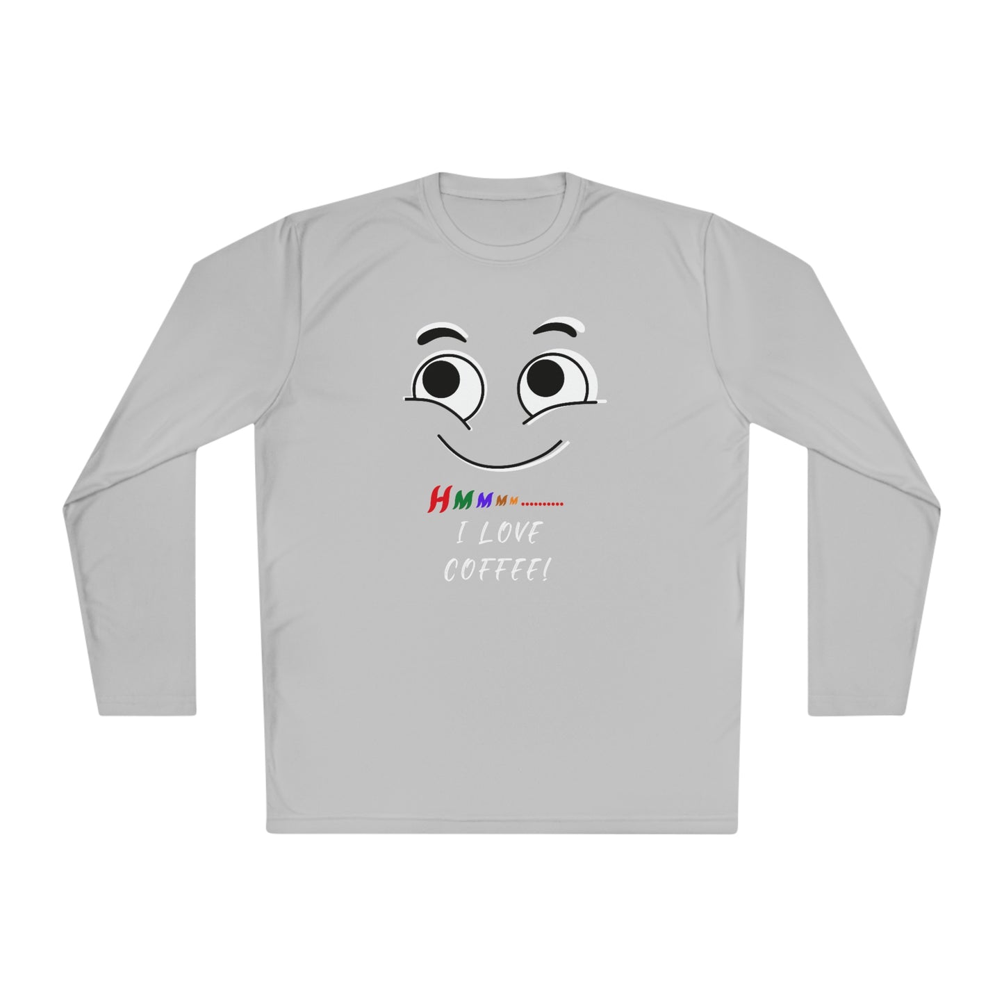 Hmmm, Unisex Lightweight Long Sleeve Tee