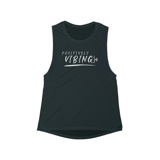 Vibe, Women's Flowy Scoop Muscle Tank