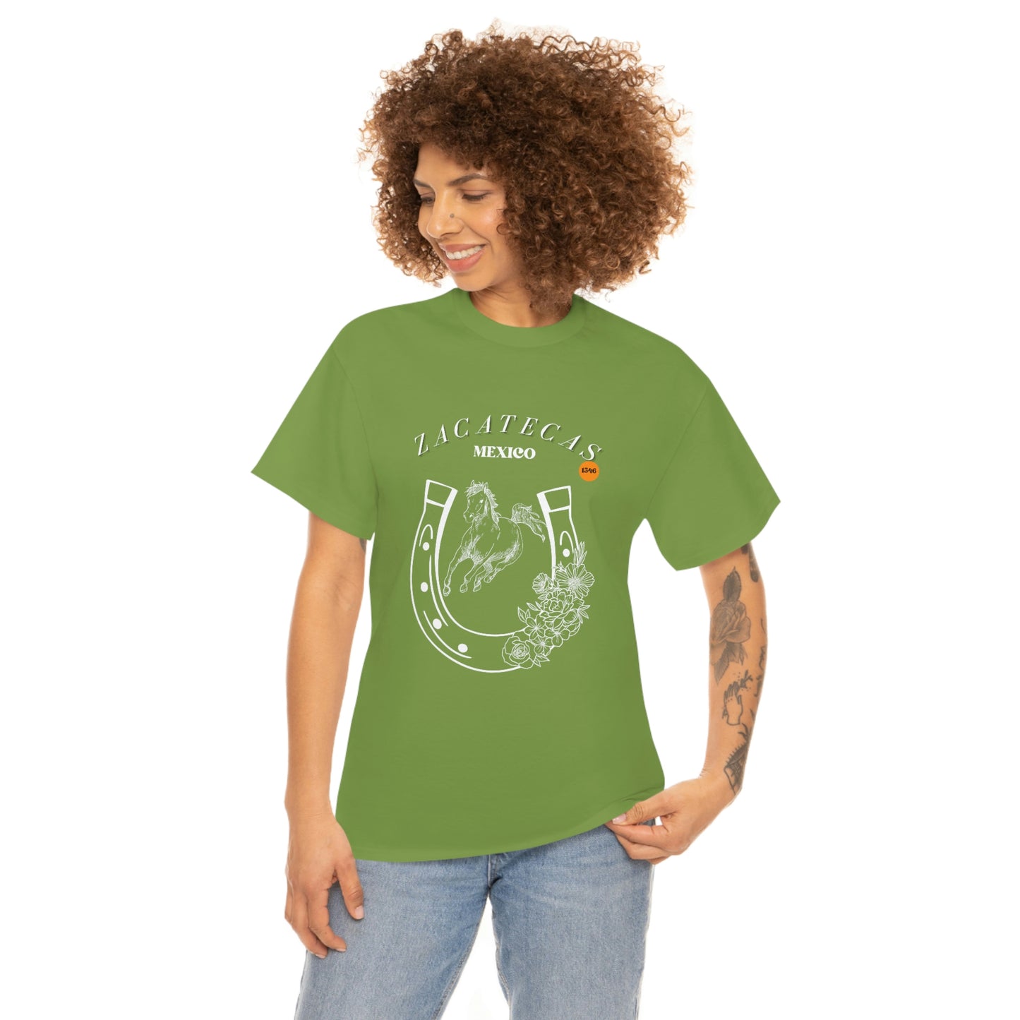 Zacatecas Unisex Heavy Cotton Tee