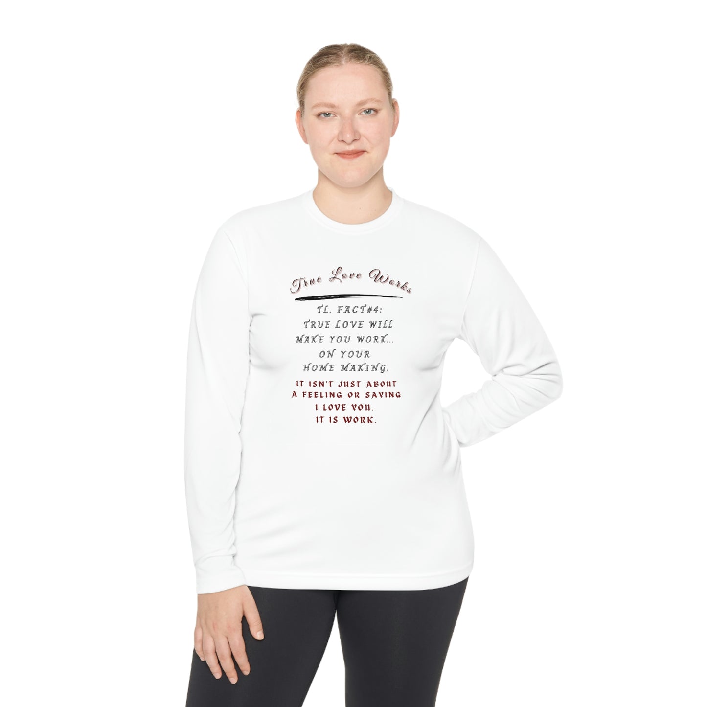 True Love, Unisex Lightweight Long Sleeve Tee