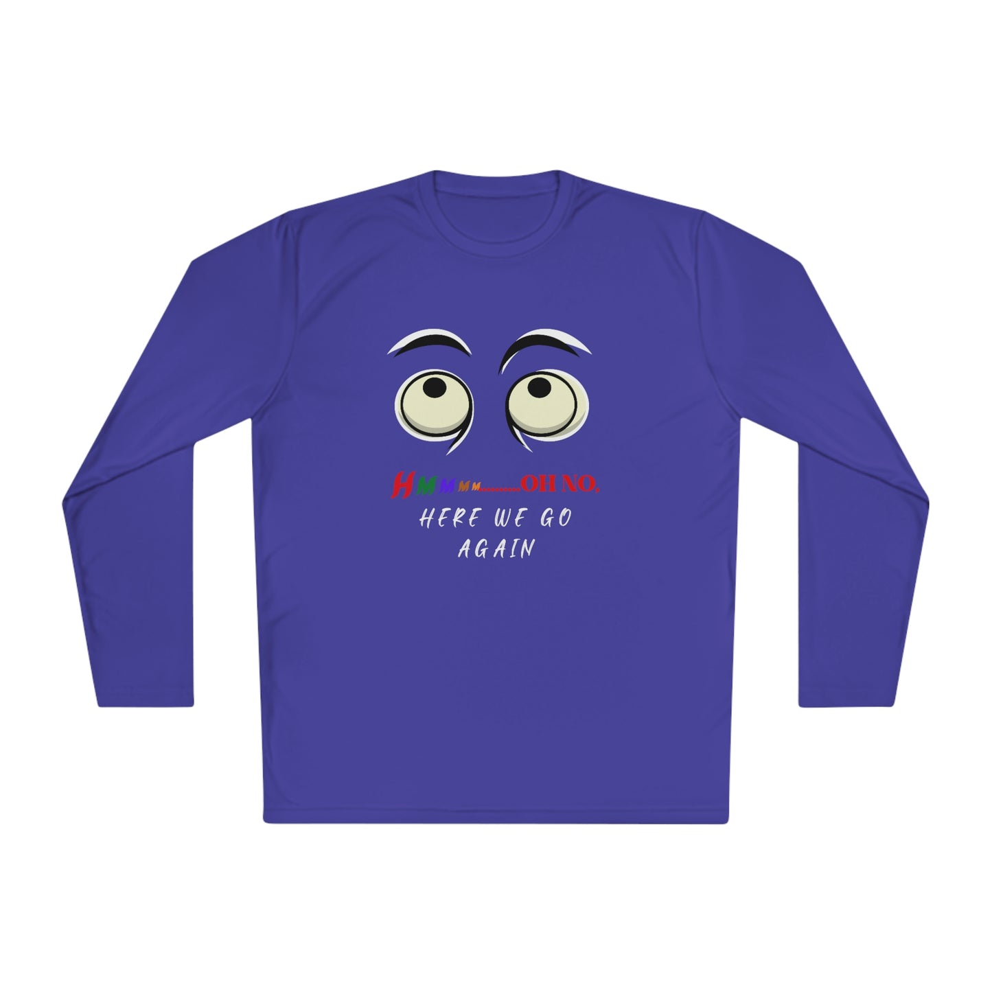 Hmmm, Unisex Lightweight Long Sleeve Tee