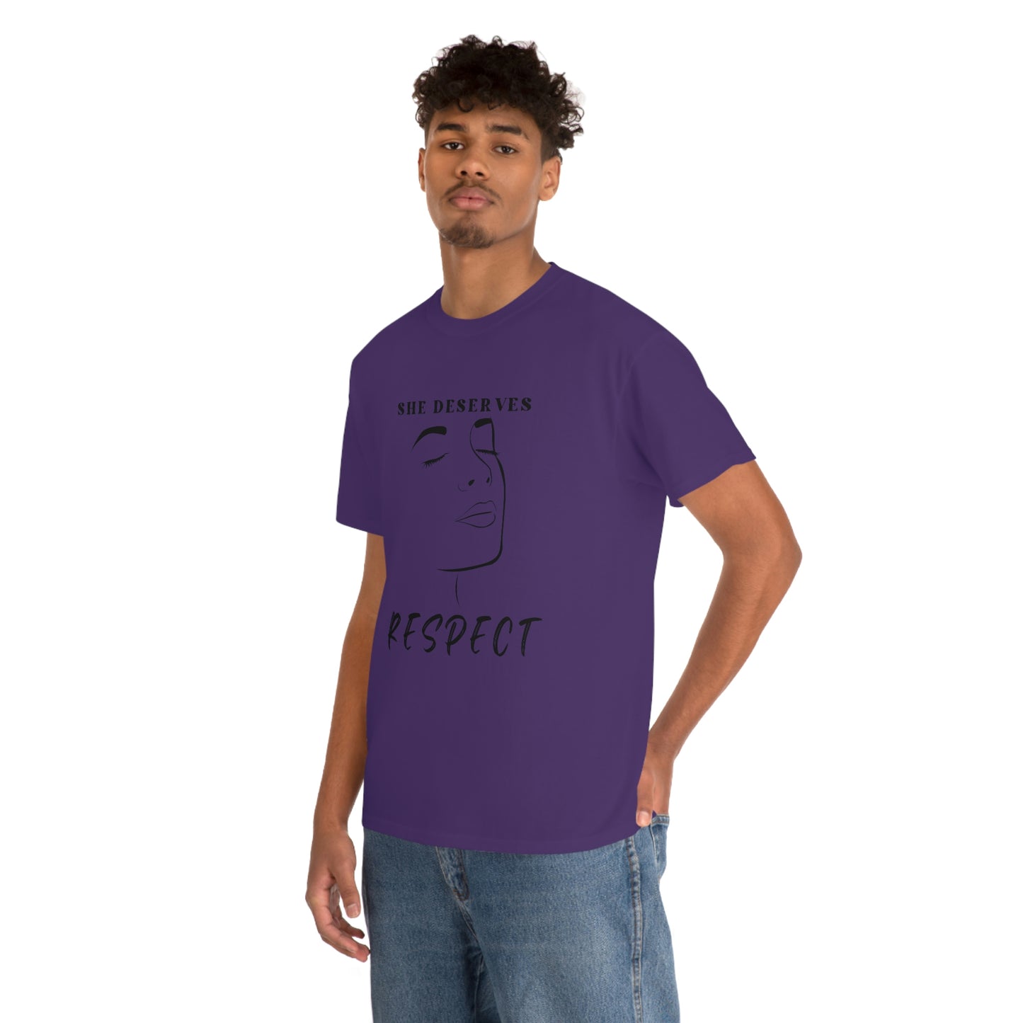 Respect Unisex Heavy Cotton Tee