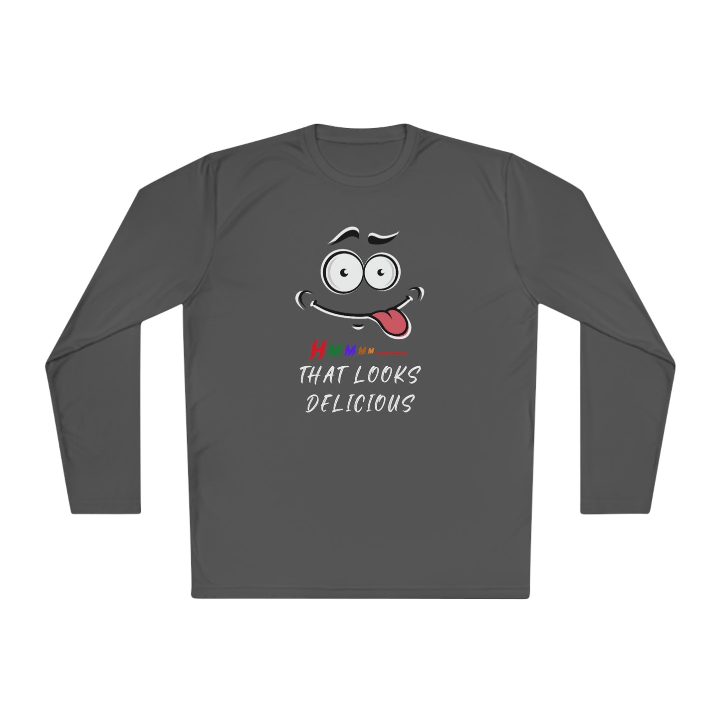 Hmmm, Unisex Lightweight Long Sleeve Tee