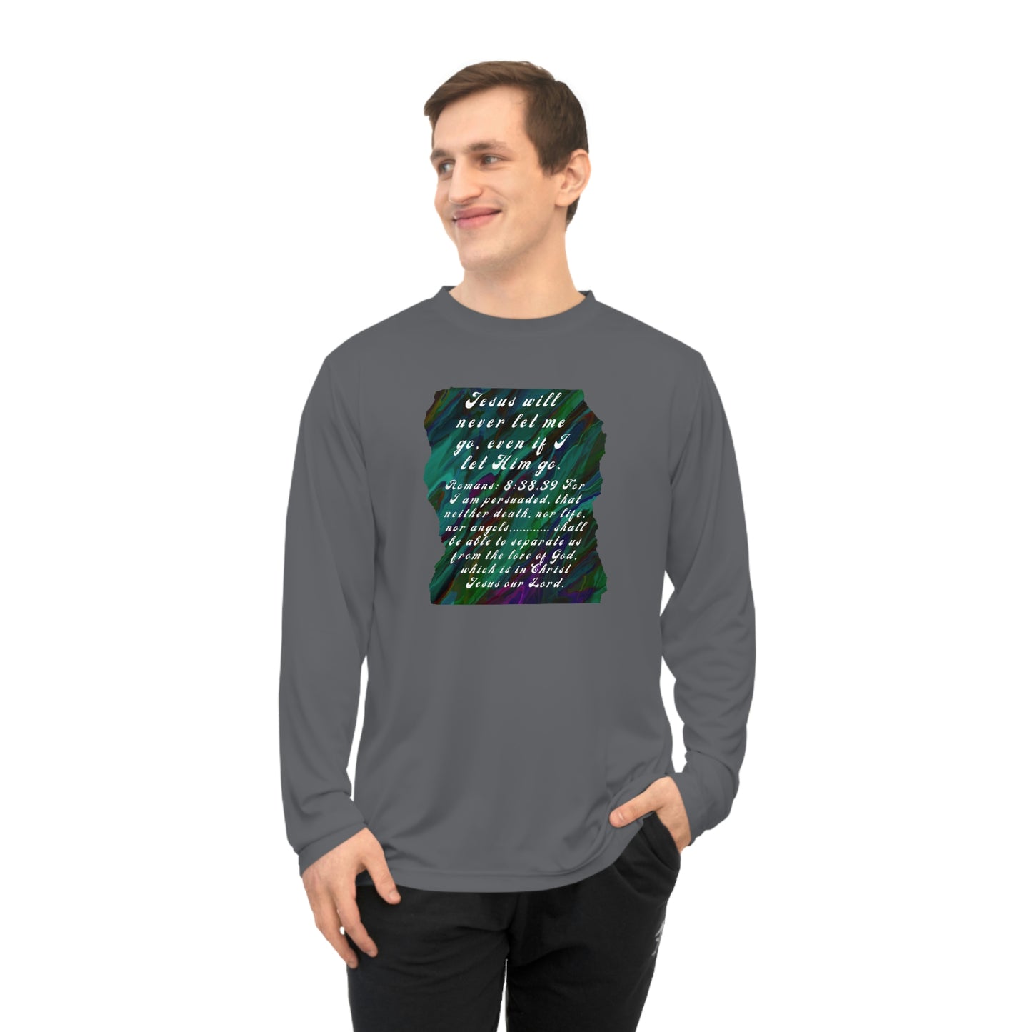 Faith Walkers, Unisex Performance Long Sleeve Shirt