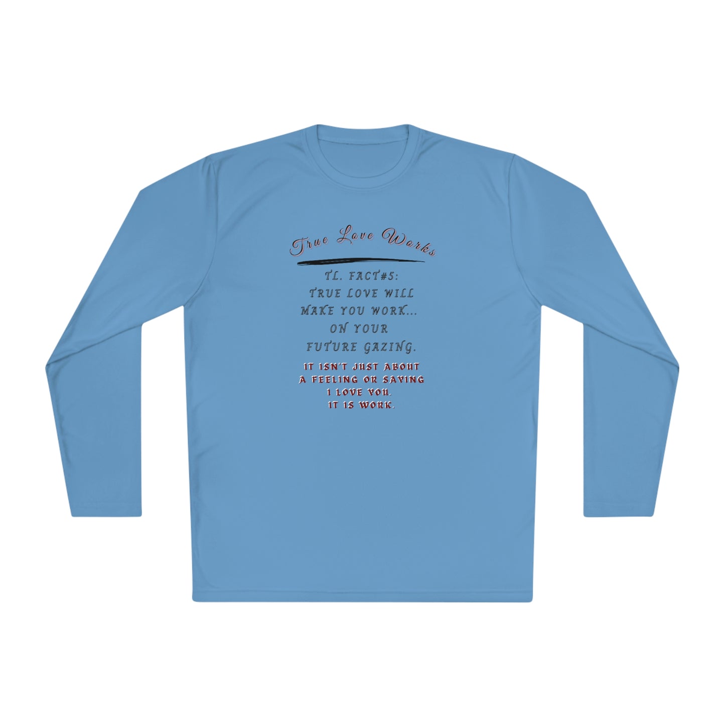 True Love, Unisex Lightweight Long Sleeve Tee