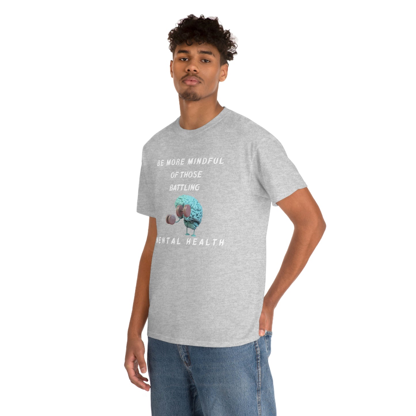 Mental Health Unisex Heavy Cotton Tee