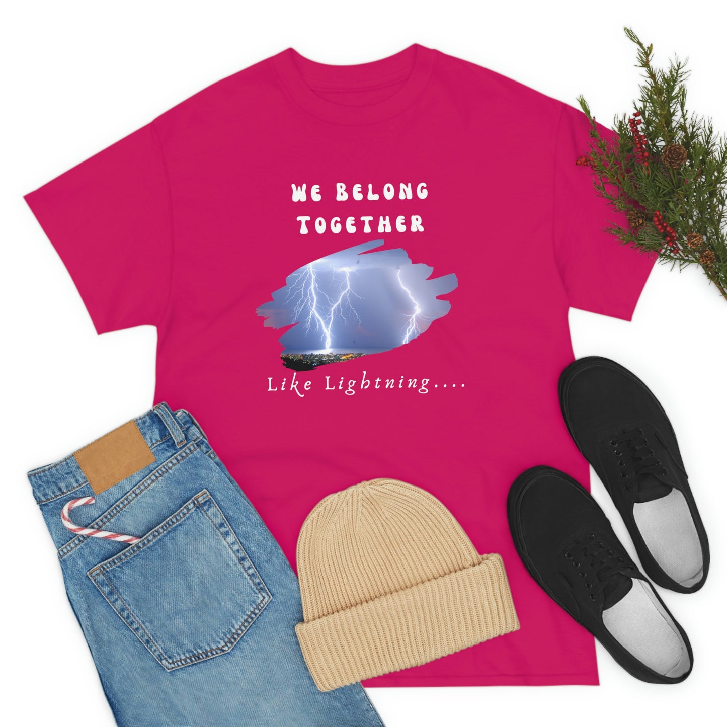 Stronger Together, Love, Unisex Heavy Cotton Tee