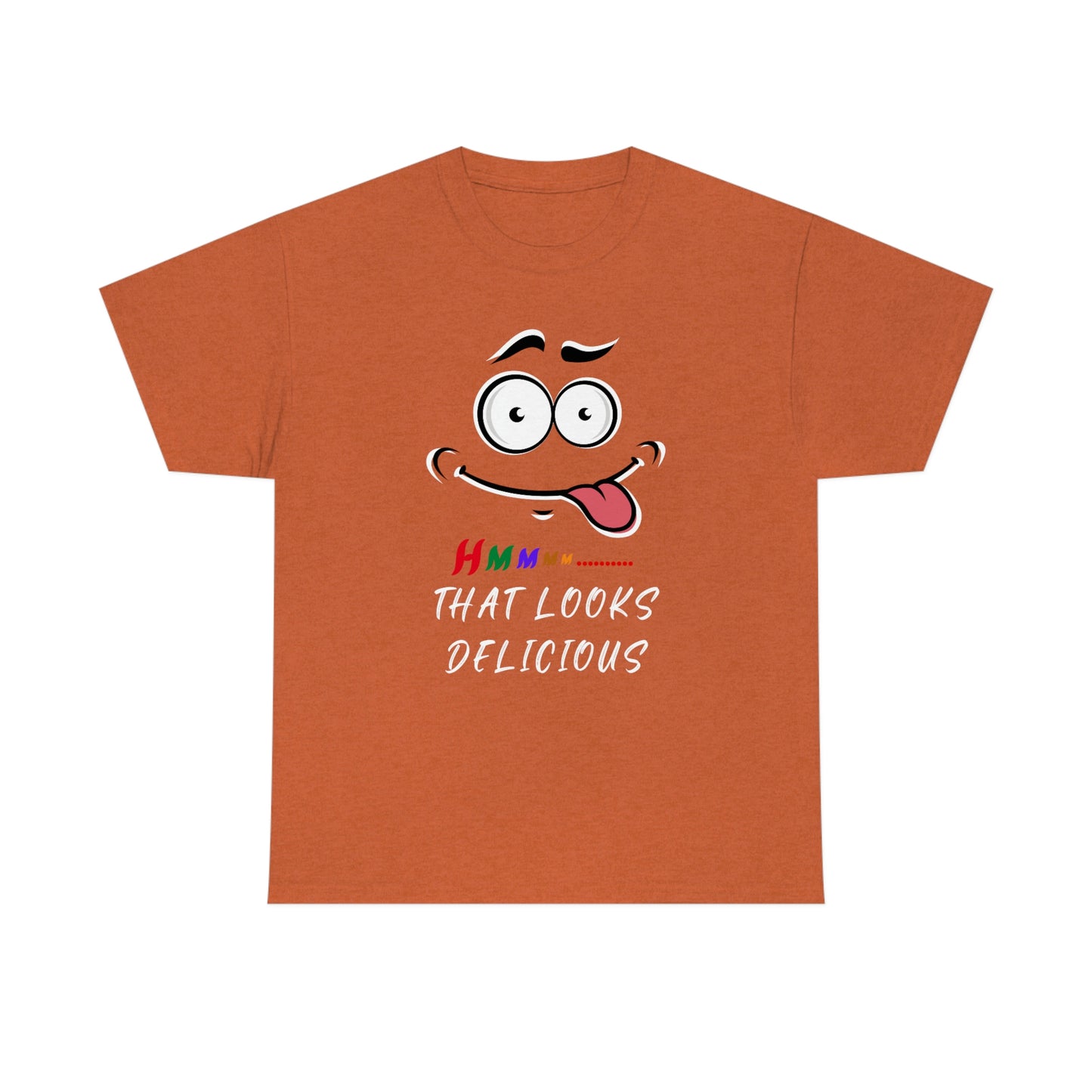 Hmmm, Funny, Unisex Heavy Cotton Tee