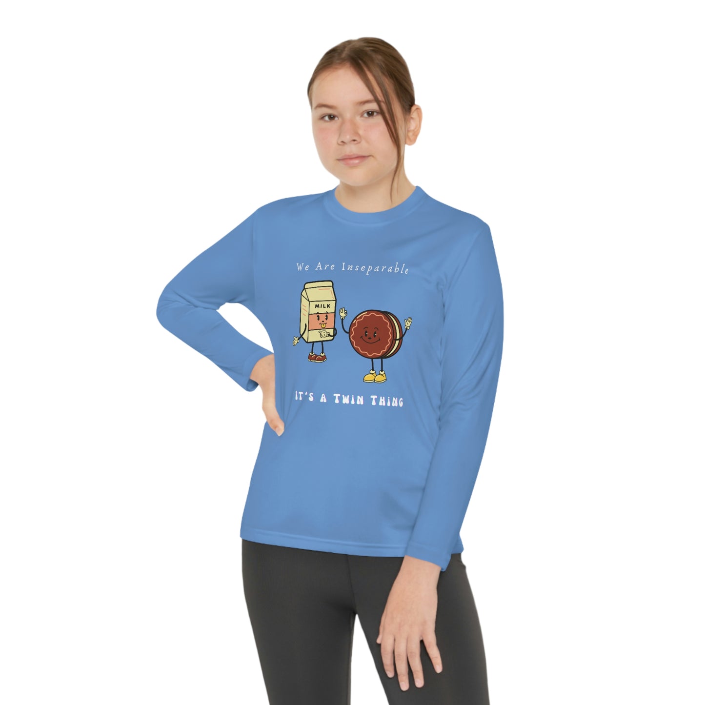 Twin, Youth Long Sleeve Competitor Tee