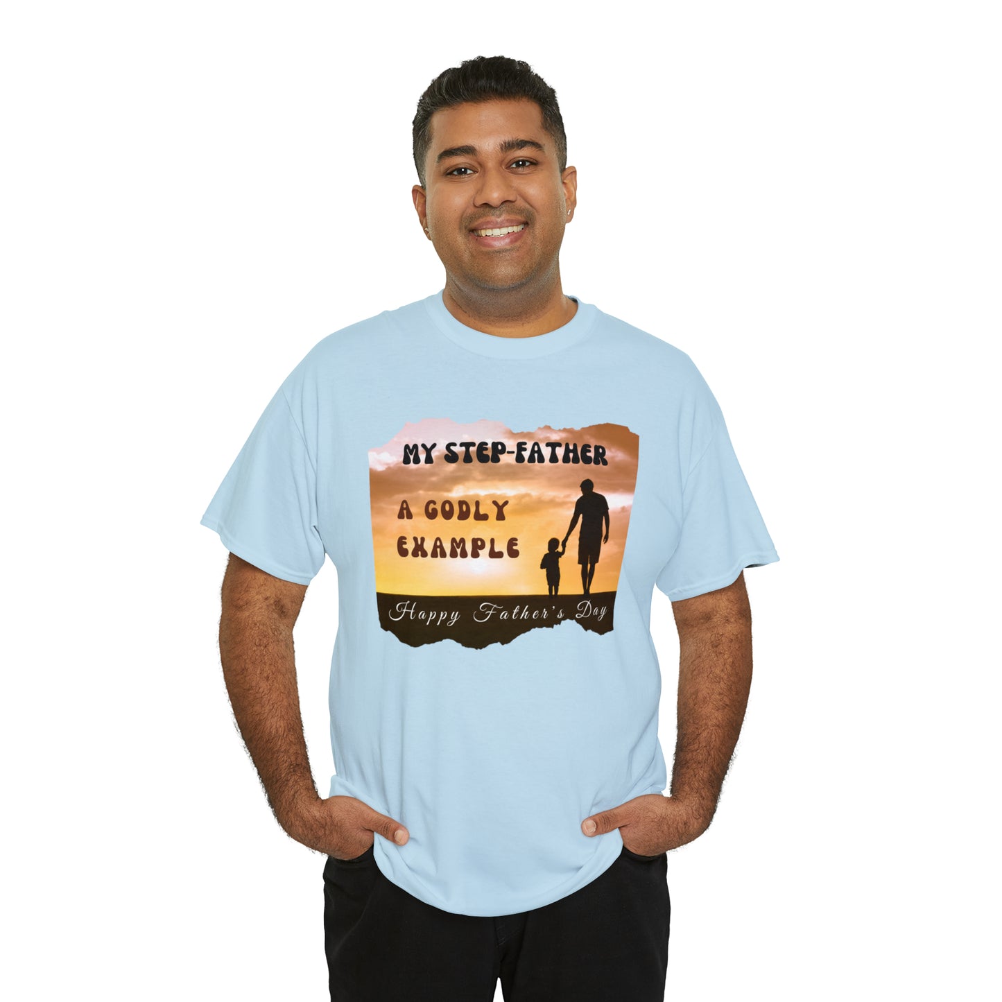 Exotic Print Father's Day Unisex Heavy Cotton Tee