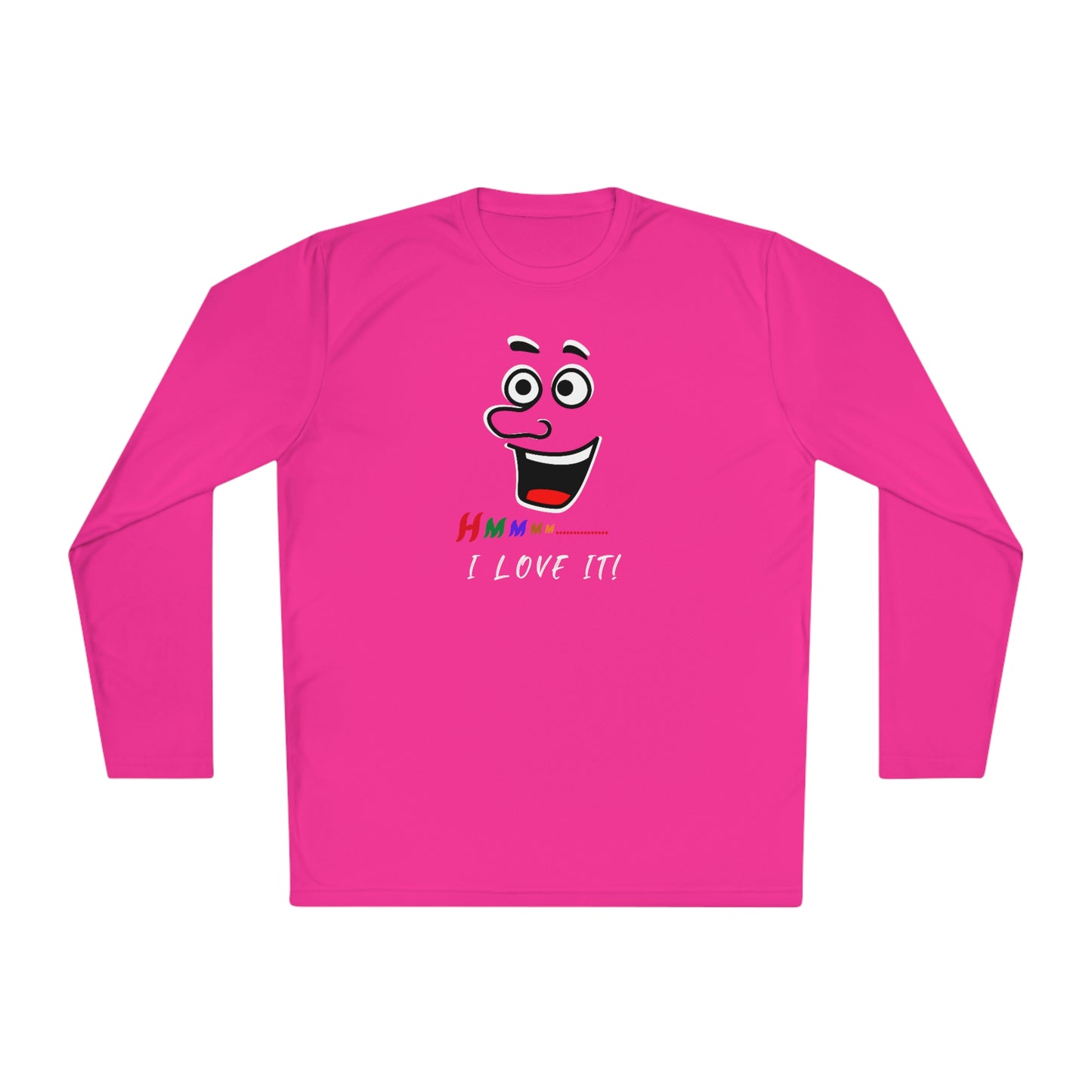 Hmmm, Unisex Lightweight Long Sleeve Tee