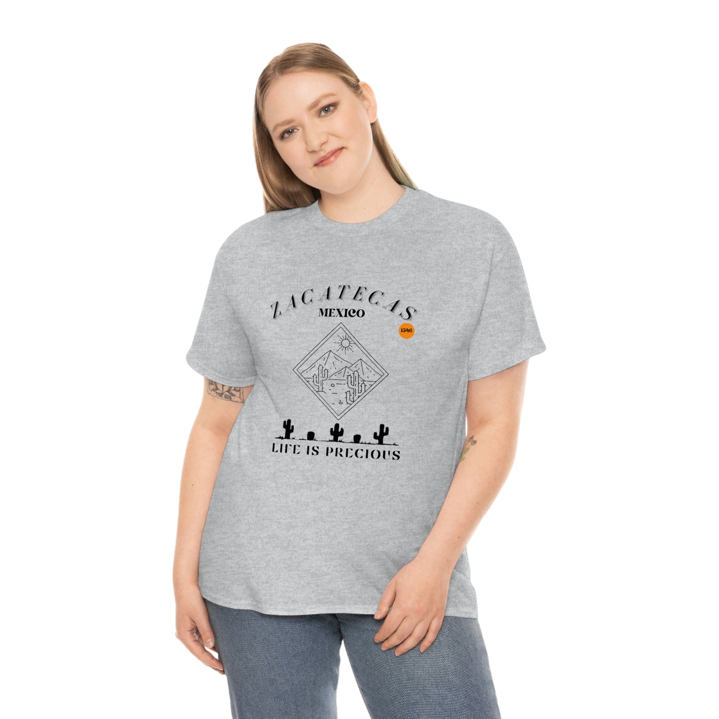 Zacatecas Unisex Heavy Cotton Tee