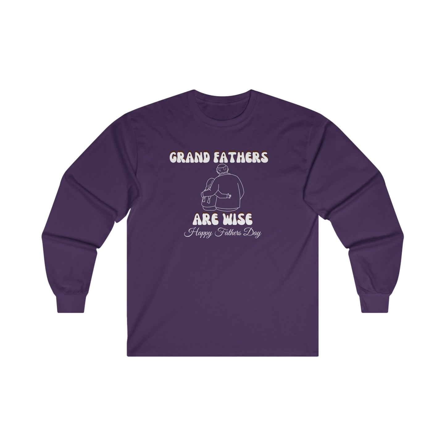 Exotic Print Father's Day Ultra Cotton Long Sleeve Tee