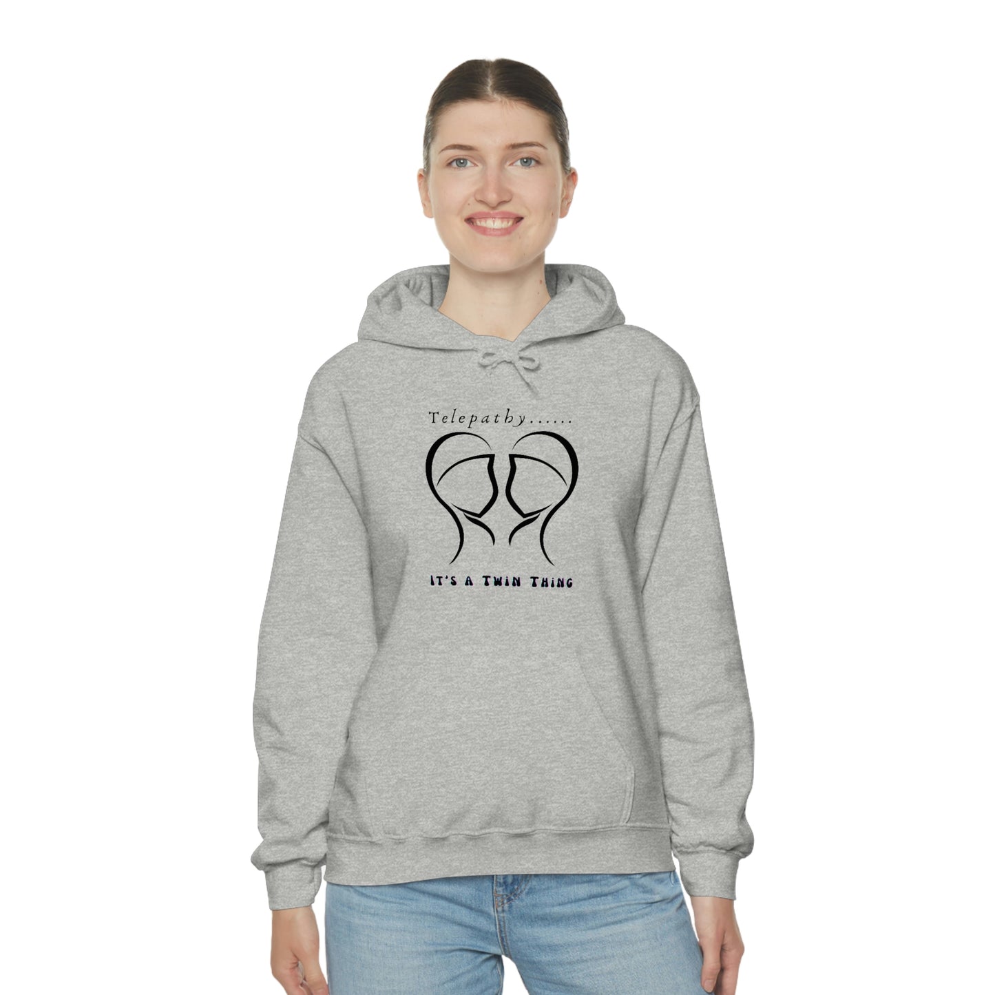 Twin, Unisex Heavy Blend™ Hooded Sweatshirt