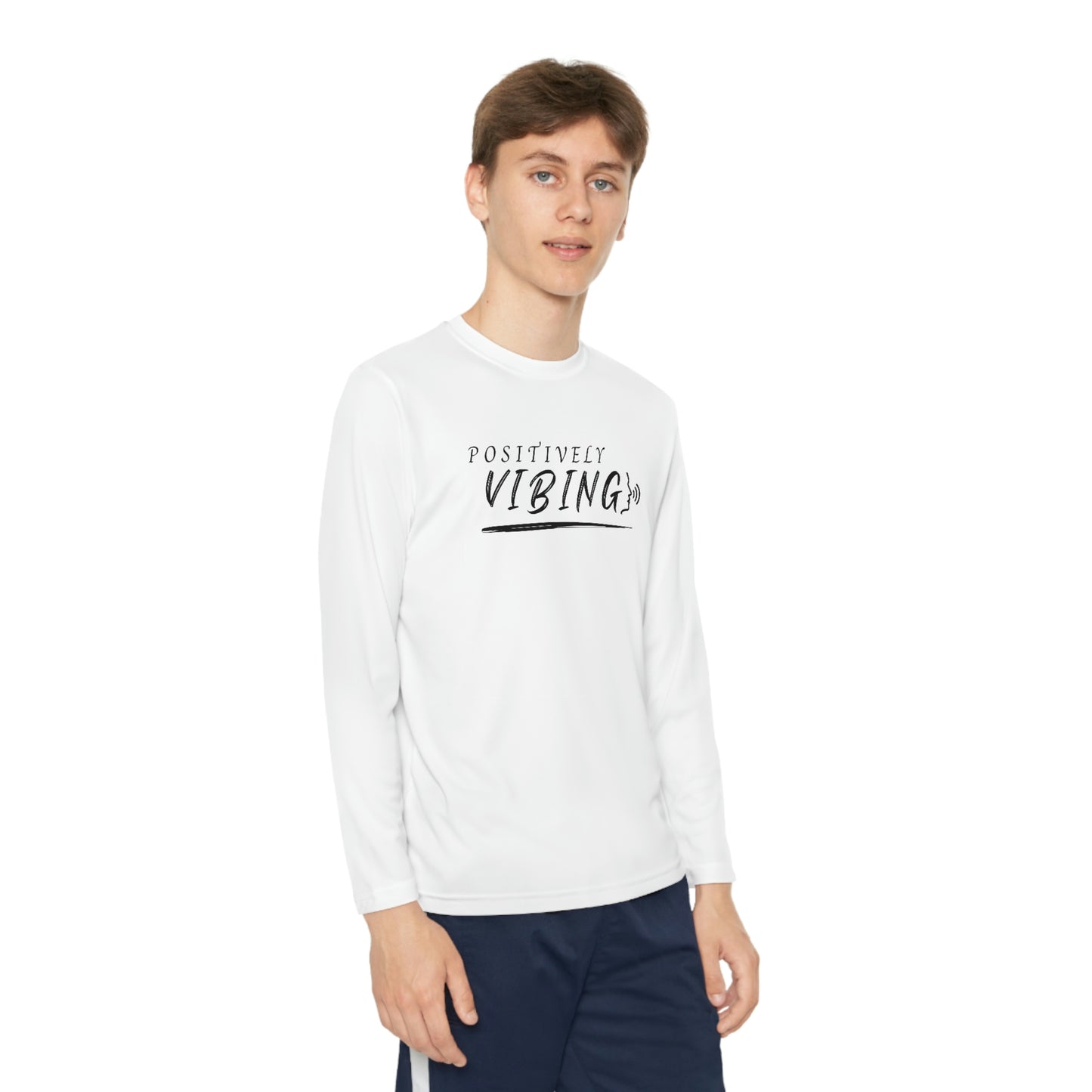 Vibe, Youth Long Sleeve Competitor Tee