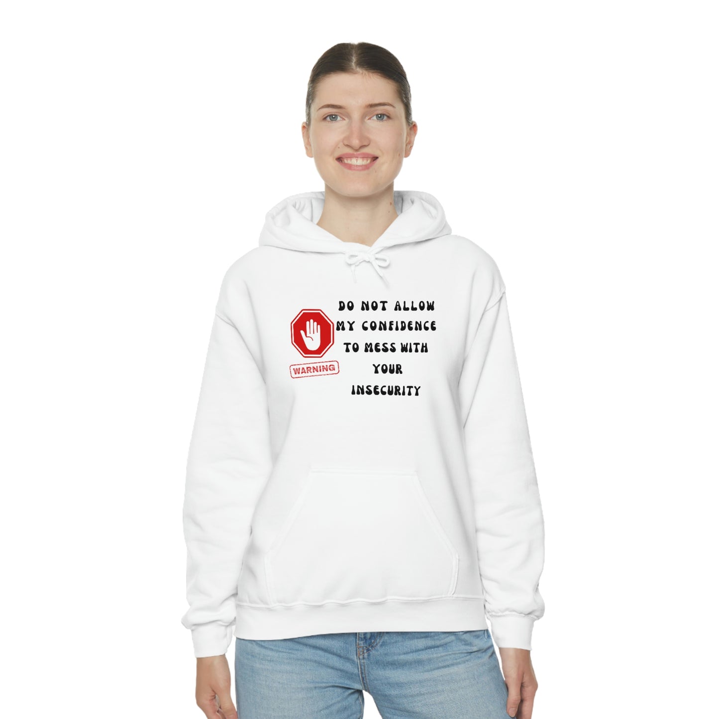 Warning, Unisex Heavy Blend™ Hooded Sweatshirt