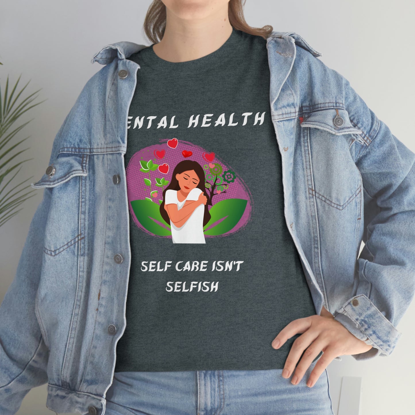 Mental Health Unisex Heavy Cotton Tee