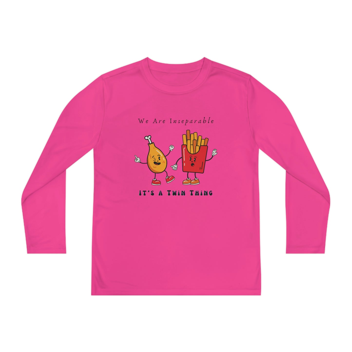 Twin, Youth Long Sleeve Competitor Tee