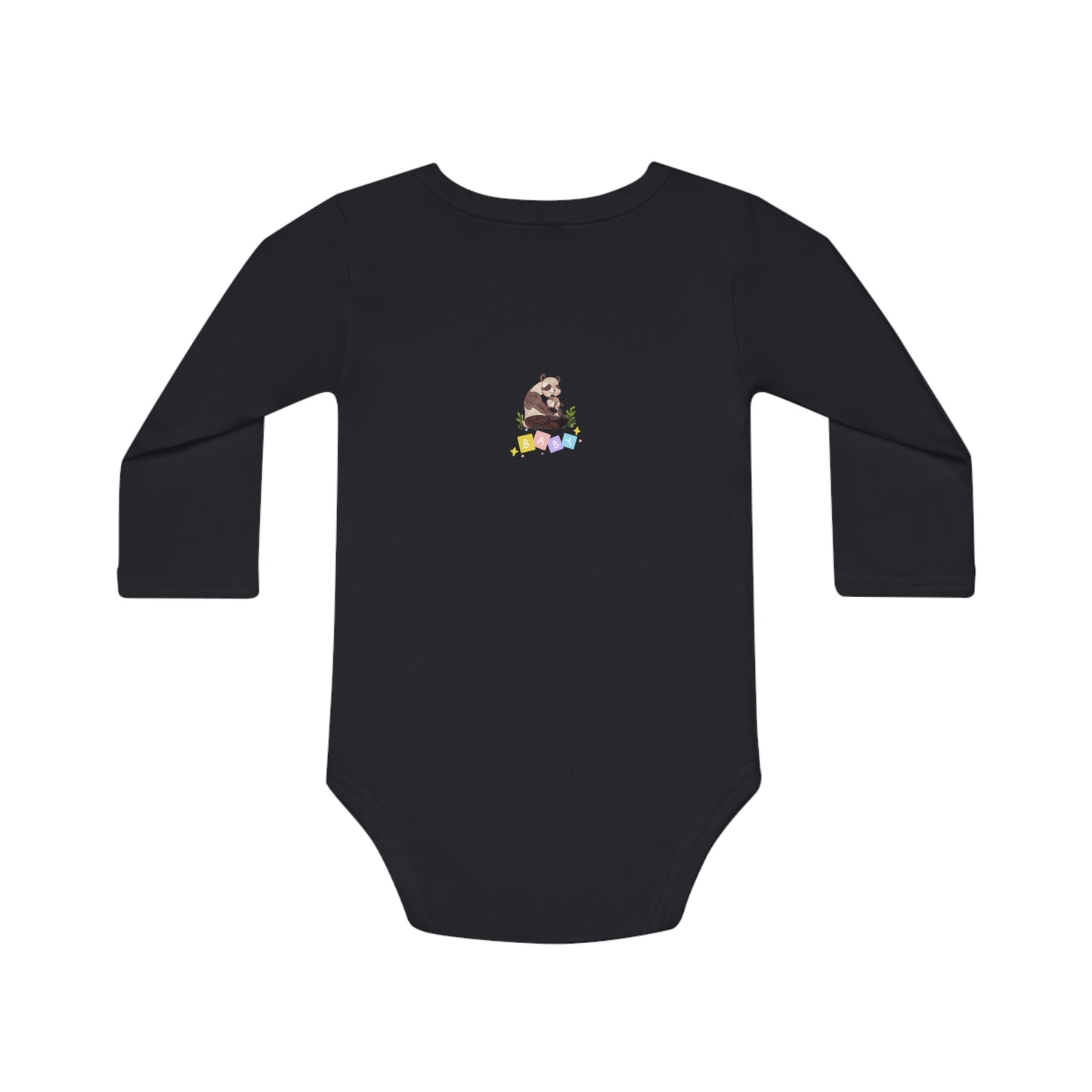 Baby Talk, Baby Long-Sleeve Organic Bodysuit