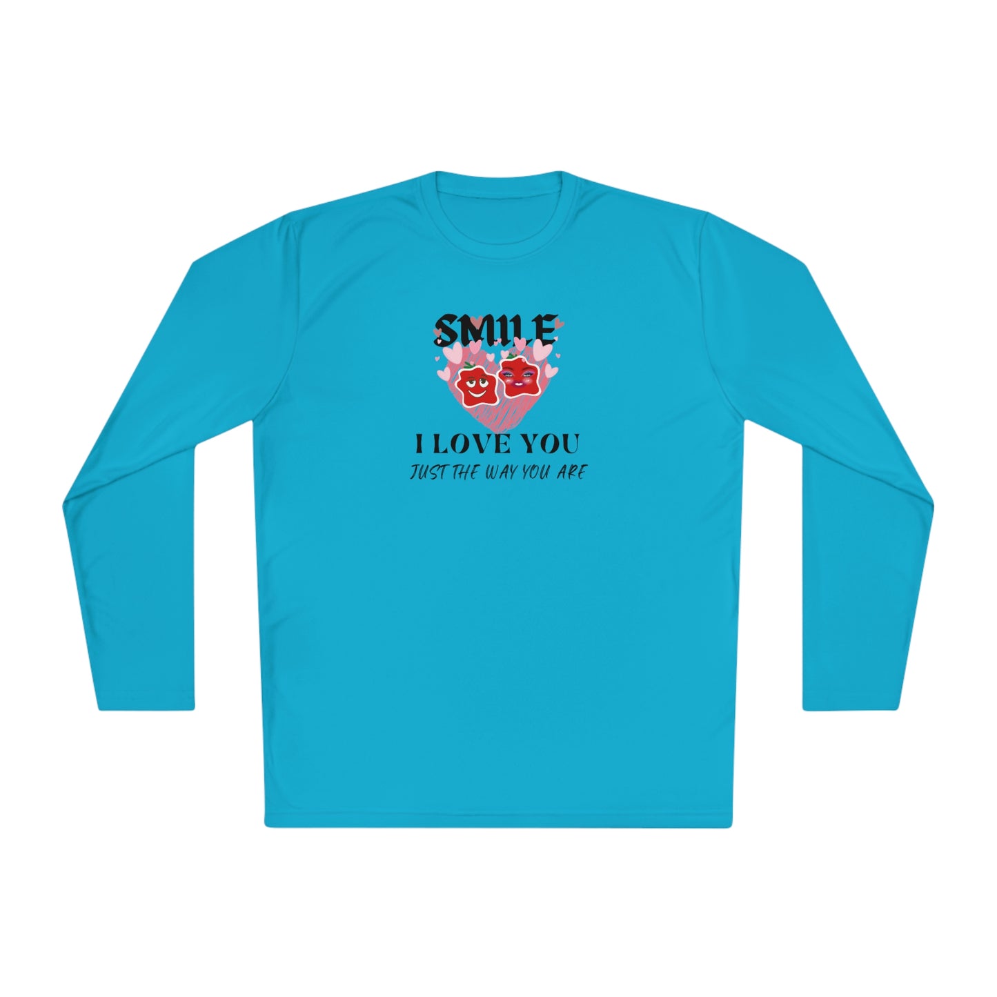 Smile Unisex Lightweight Long Sleeve Tee