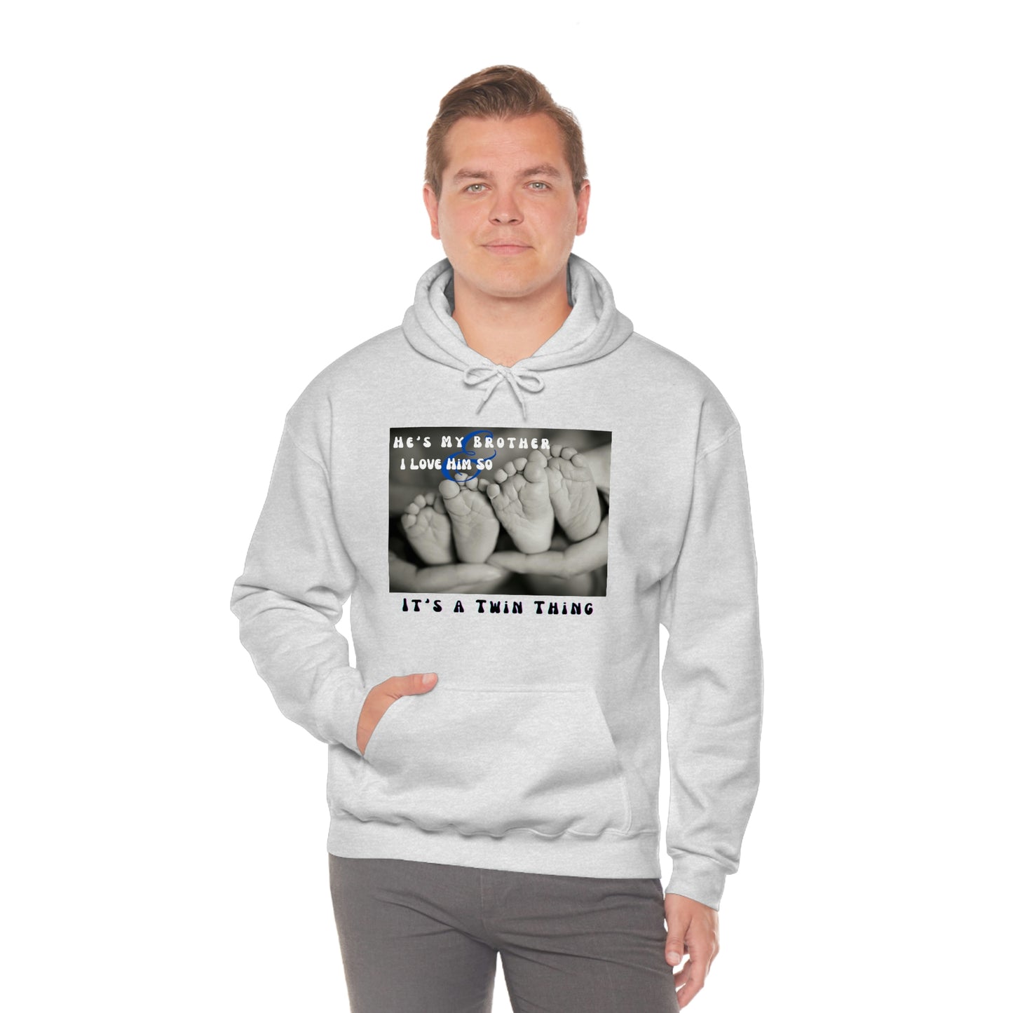 Twin, Unisex Heavy Blend™ Hooded Sweatshirt