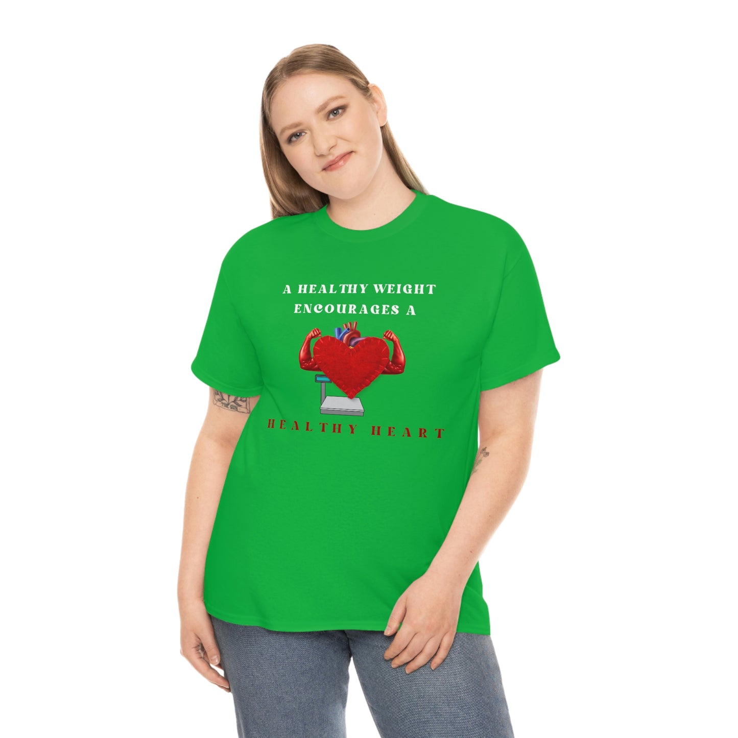 Healthy Heart Unisex Heavy Cotton Tee